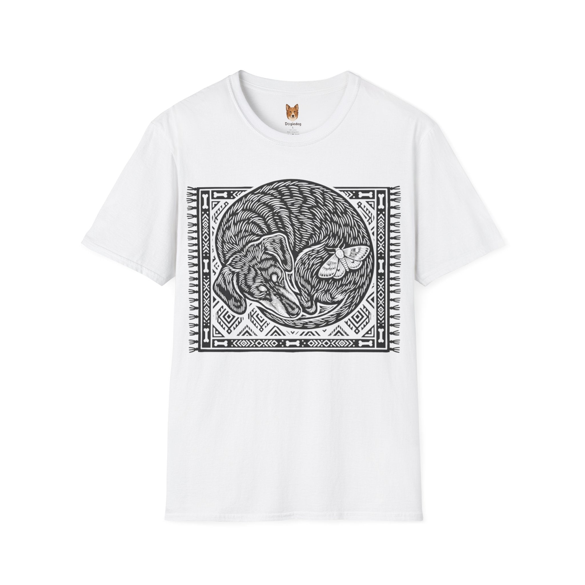 Dachshund x Linocut - T-Shirt