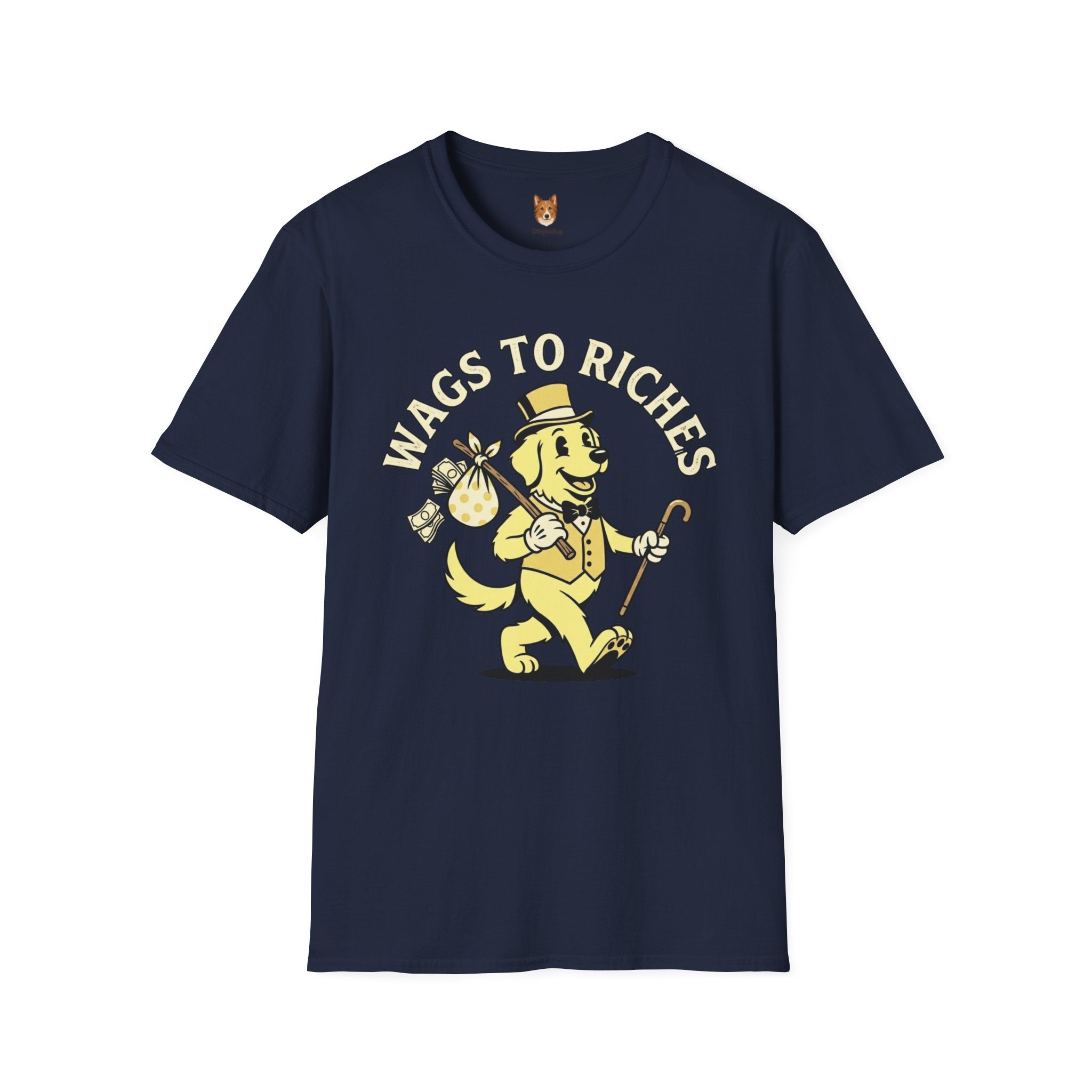 Golden Retriever x Wags to Riches - T-Shirt
