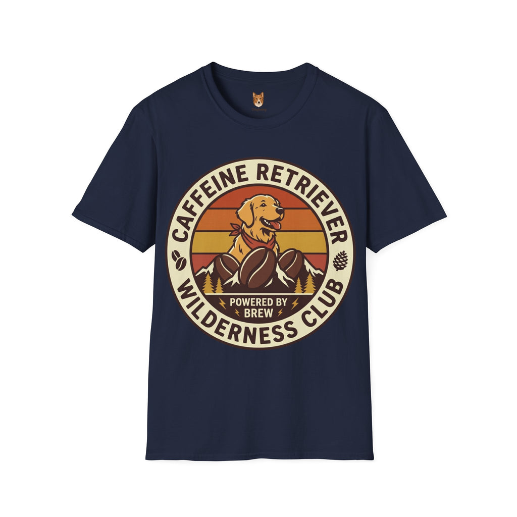 Golden Retriever x Caffeine Retriever - T-Shirt