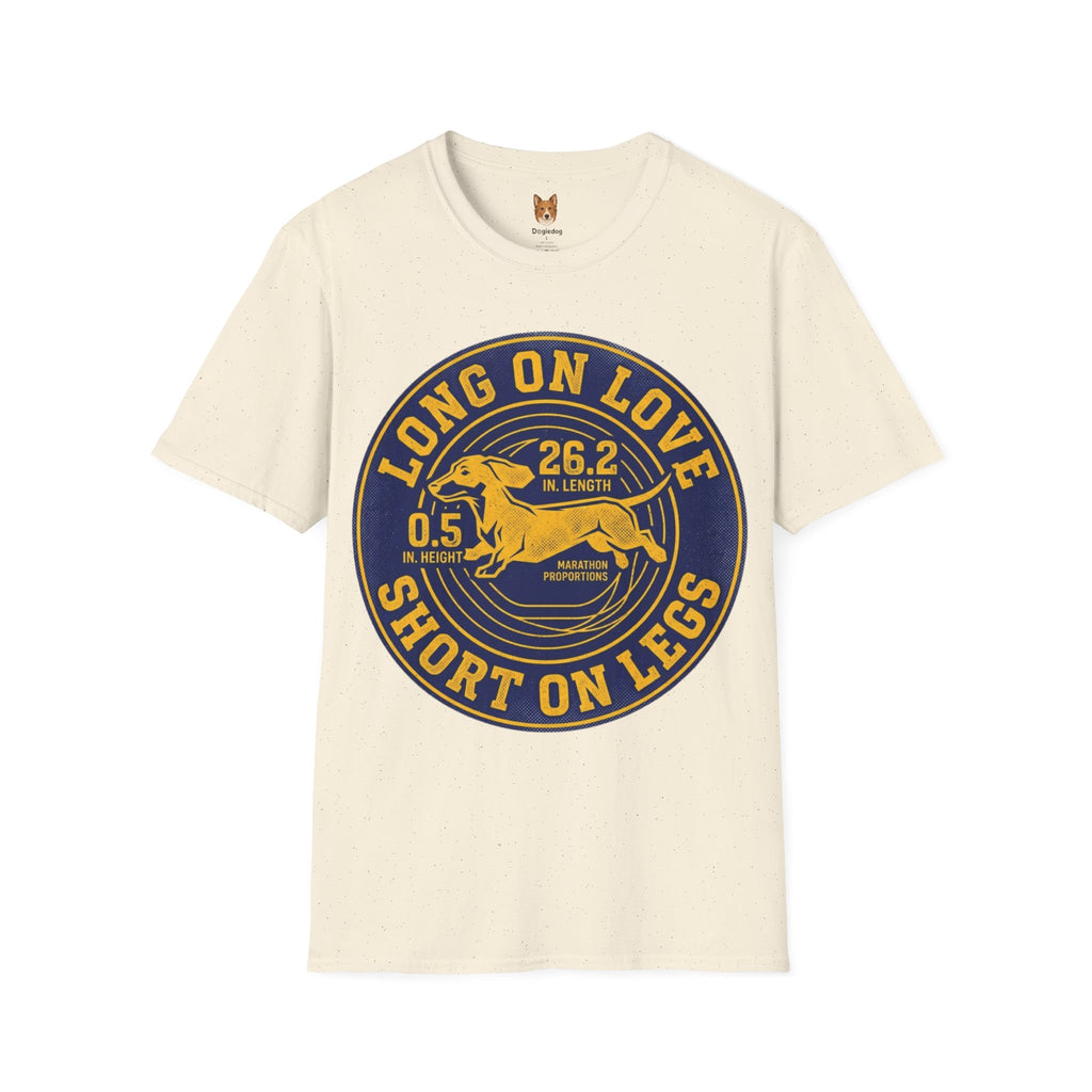 Dachshund x Long on Love, Short on Legs - T-Shirt
