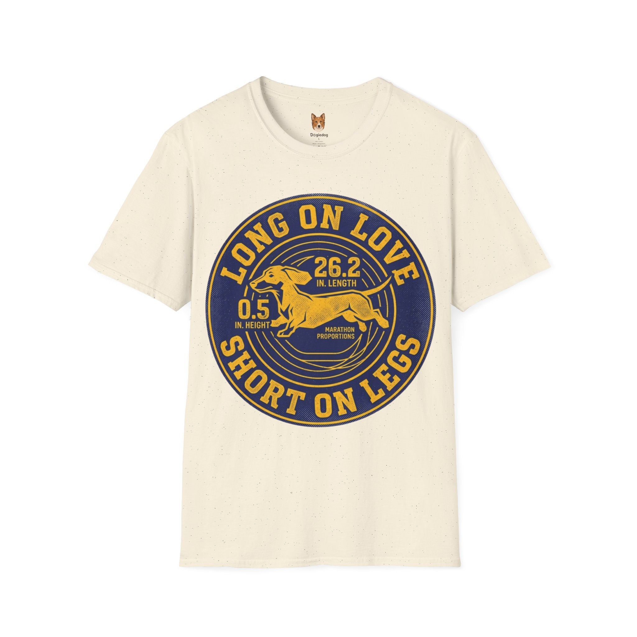 Dachshund x Long on Love, Short on Legs - T-Shirt