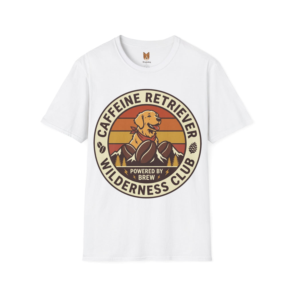 Golden Retriever x Caffeine Retriever - T-Shirt