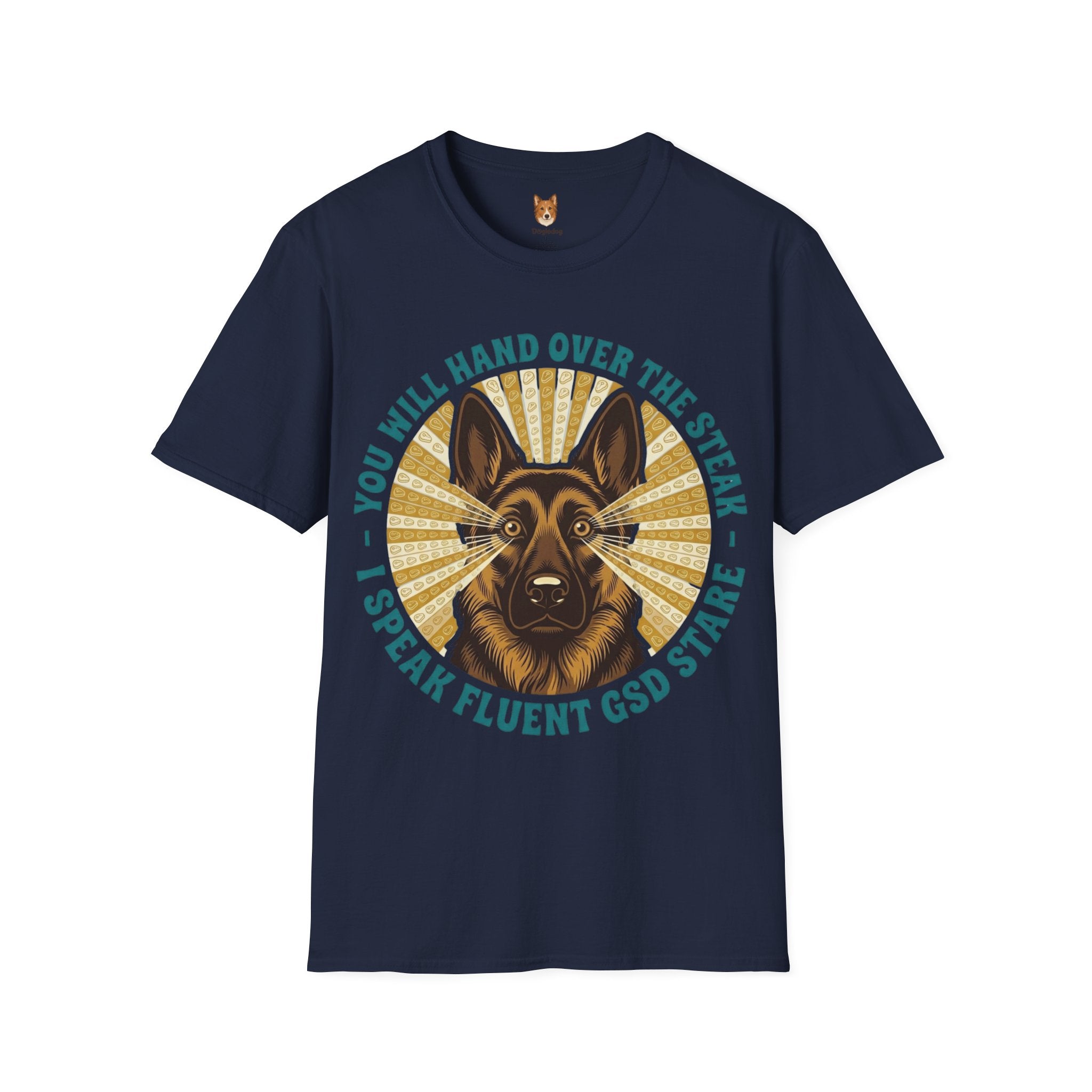 German Shepherd x I Speak Fluent - T-Shirt