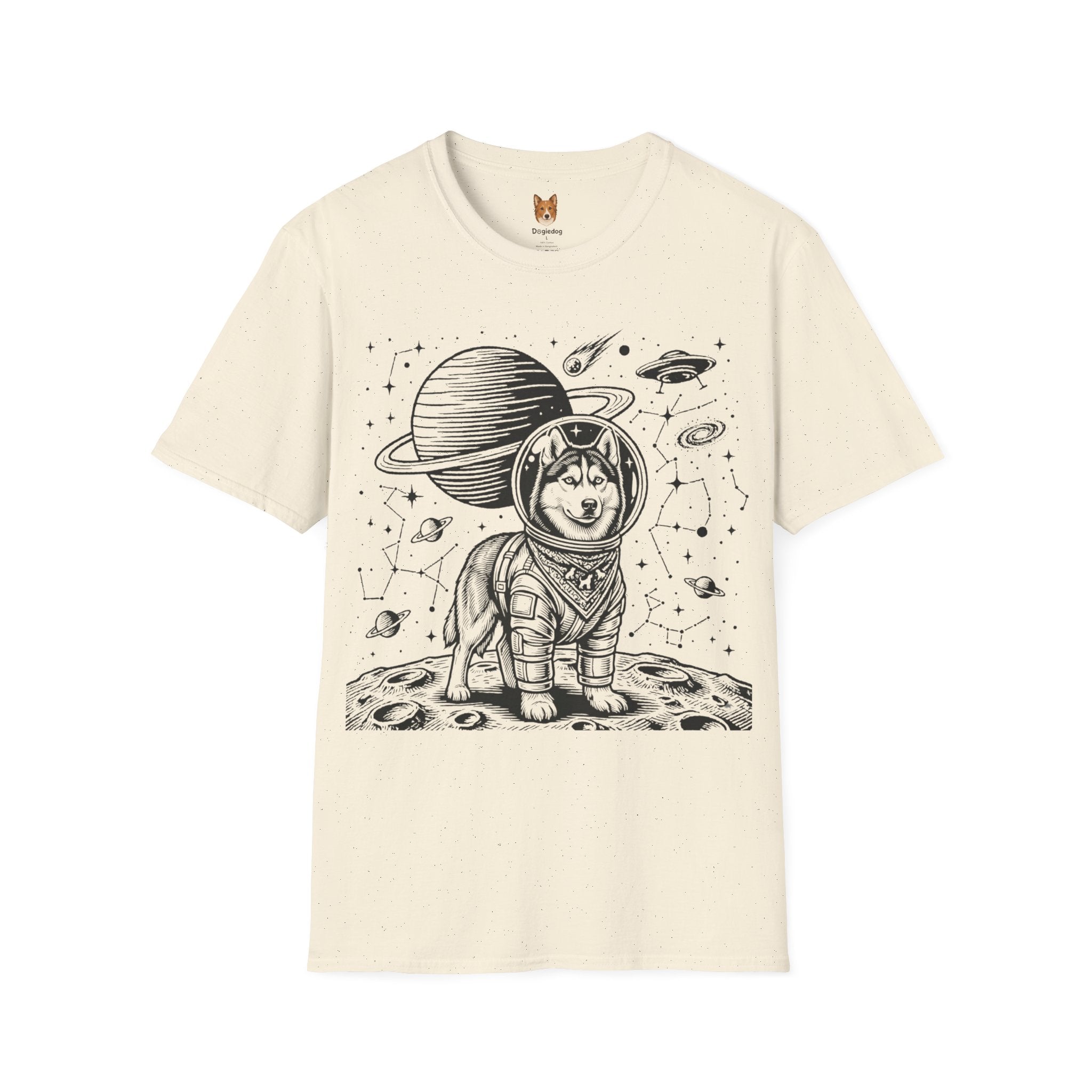 Husky x Astronaut - T-Shirt