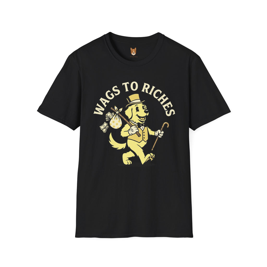 Golden Retriever x Wags to Riches - T-Shirt