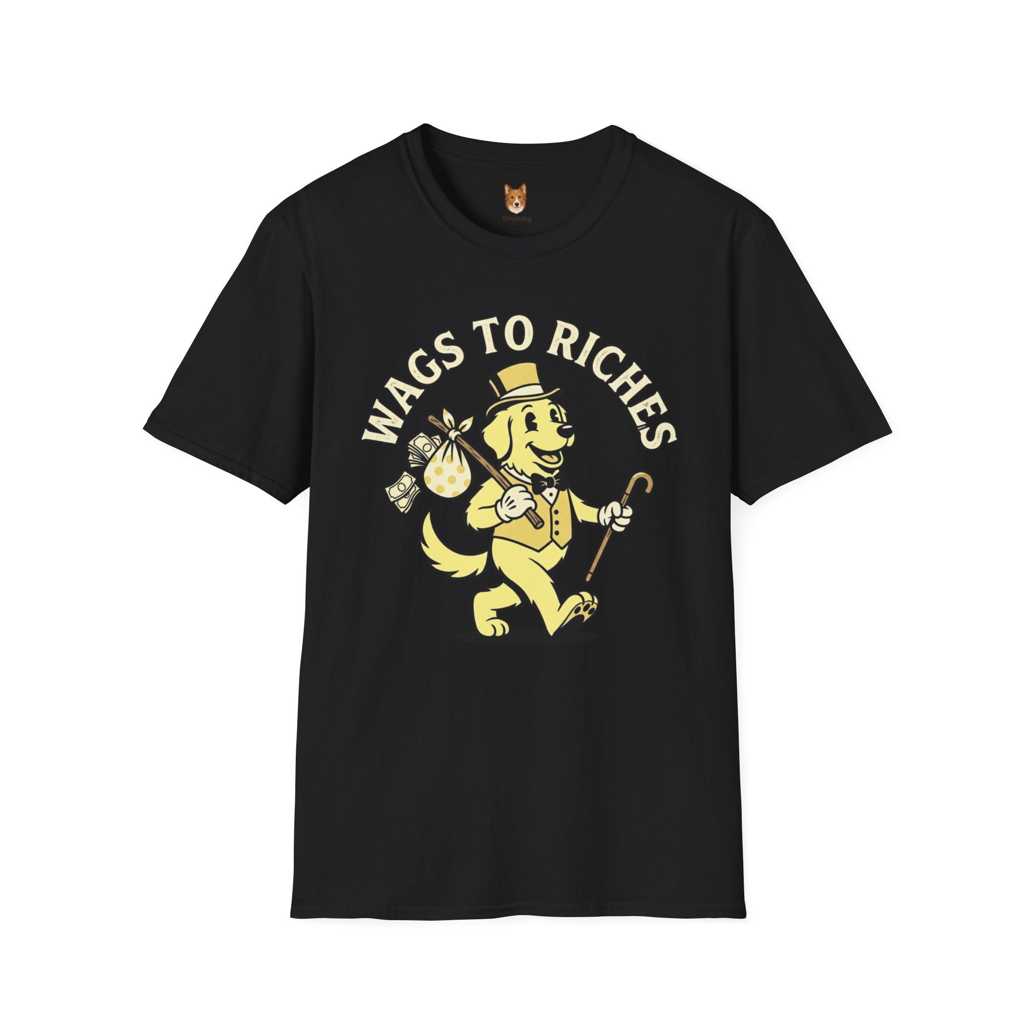 Golden Retriever x Wags to Riches - T-Shirt