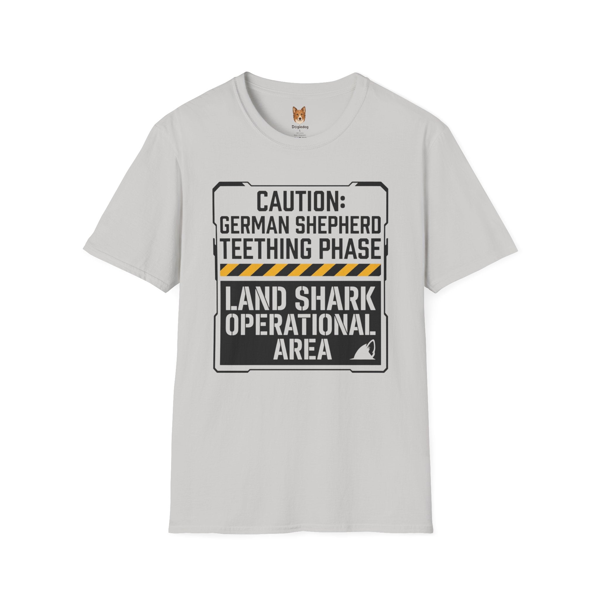 German Shepherd x Land Shark - T-Shirt