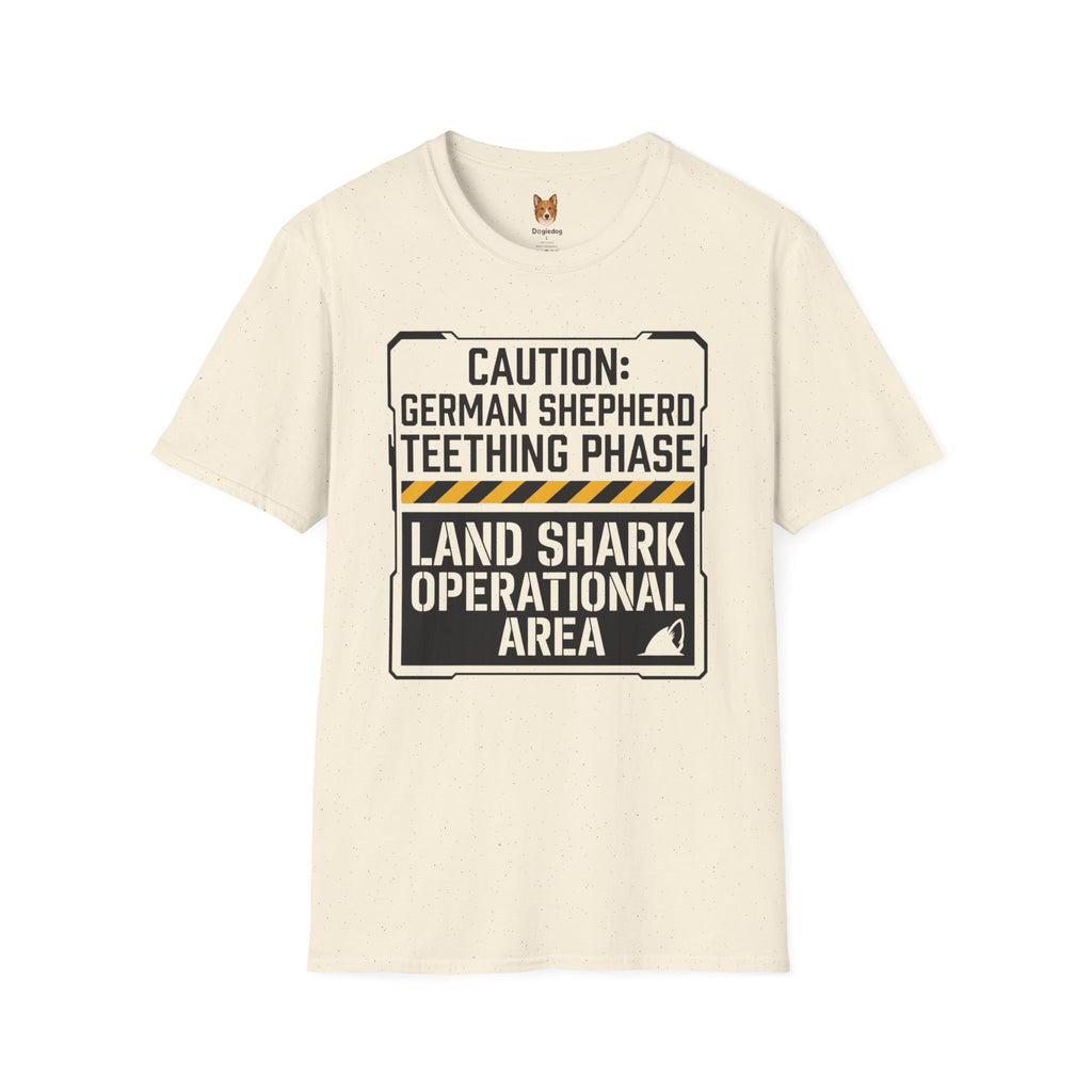 German Shepherd x Land Shark - T-Shirt