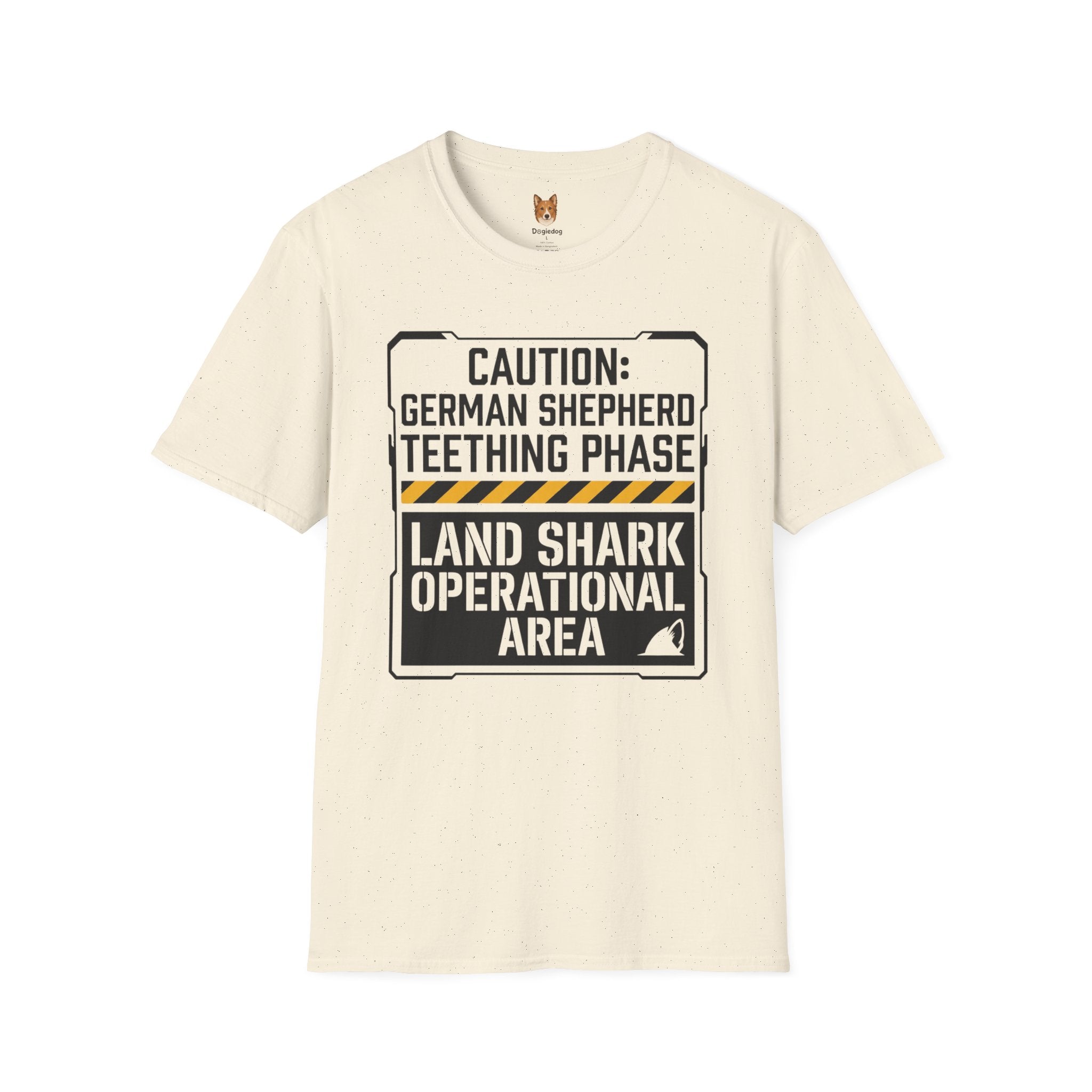 German Shepherd x Land Shark - T-Shirt