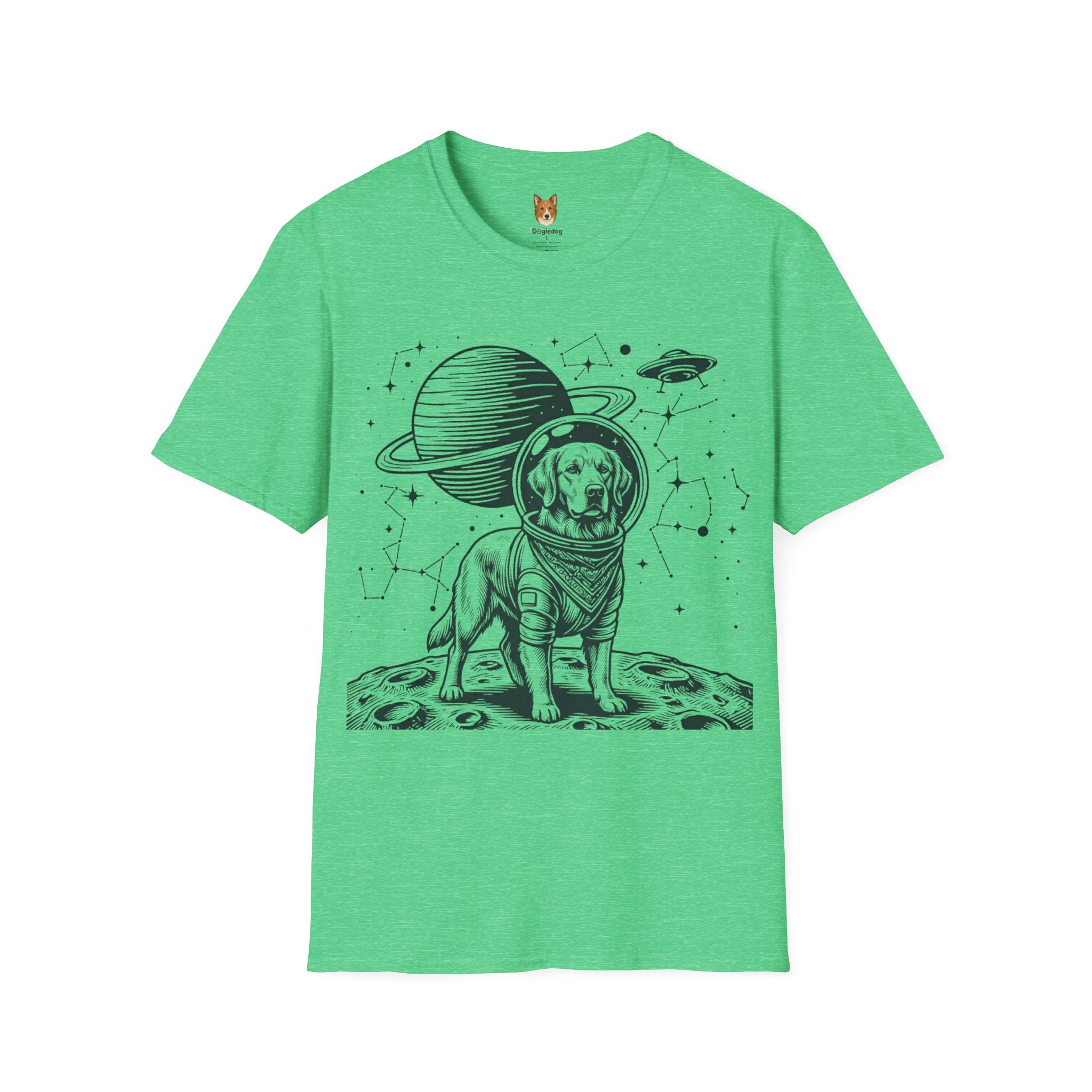 Golden Retriever x Astronaut - T-Shirt