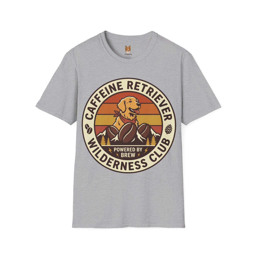 Golden Retriever x Caffeine Retriever - T-Shirt