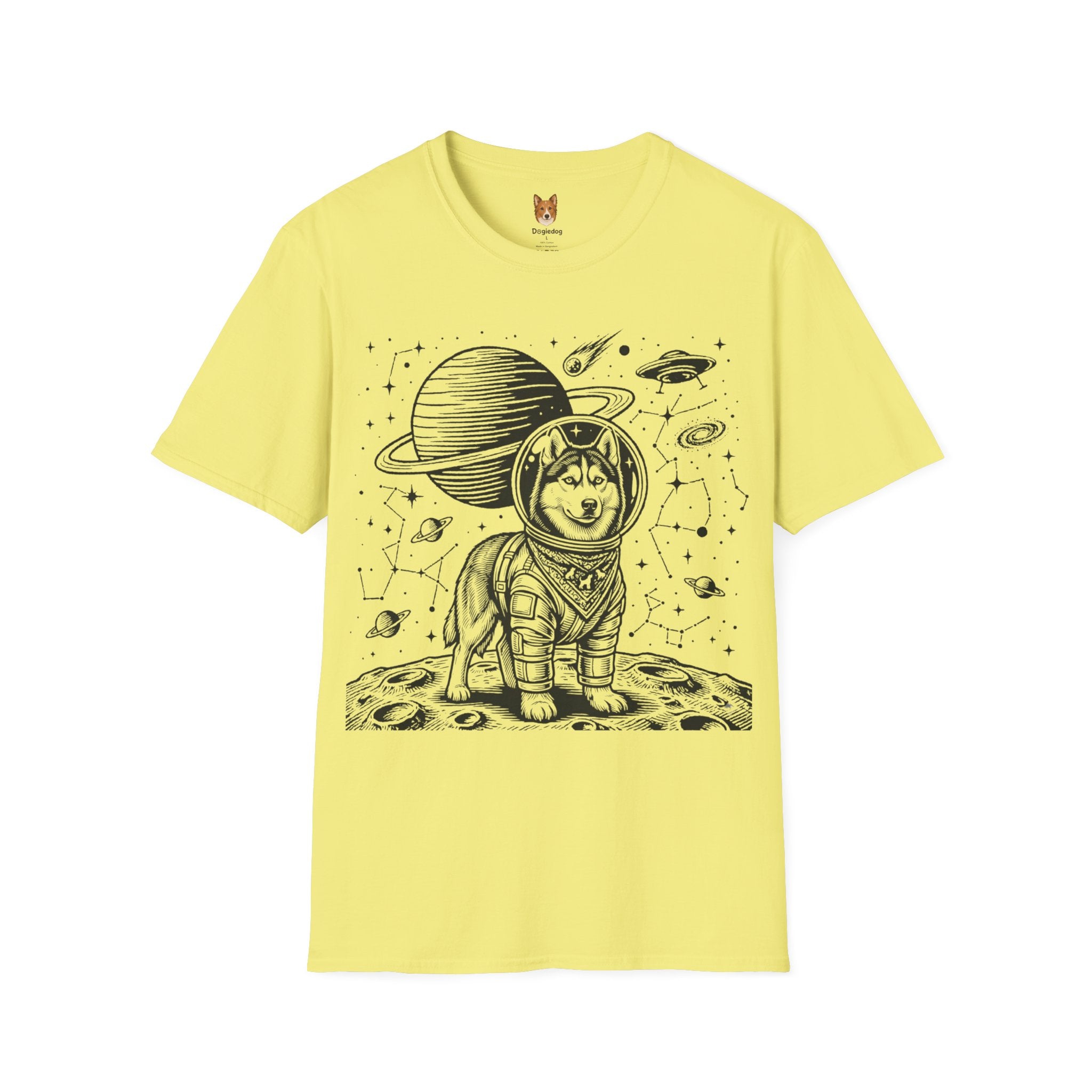 Husky x Astronaut - T-Shirt
