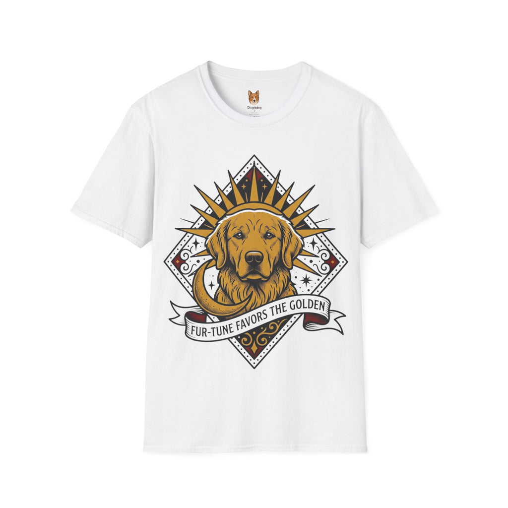 Golden Retriever x Furtune Favors the Golden - T-Shirt