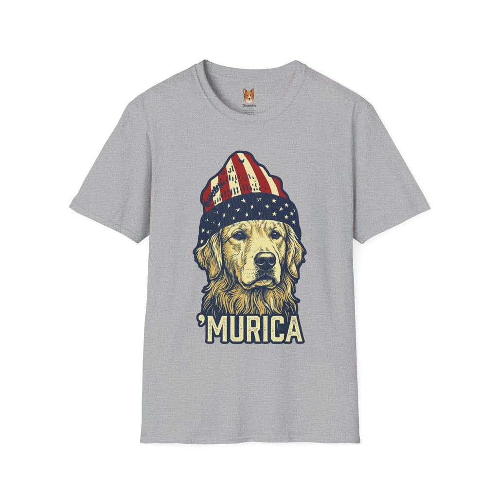 Golden Retriever x Murica - T-Shirt