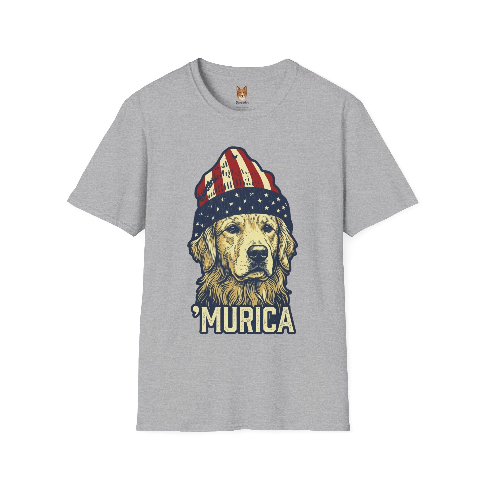 Golden Retriever x Murica - T-Shirt