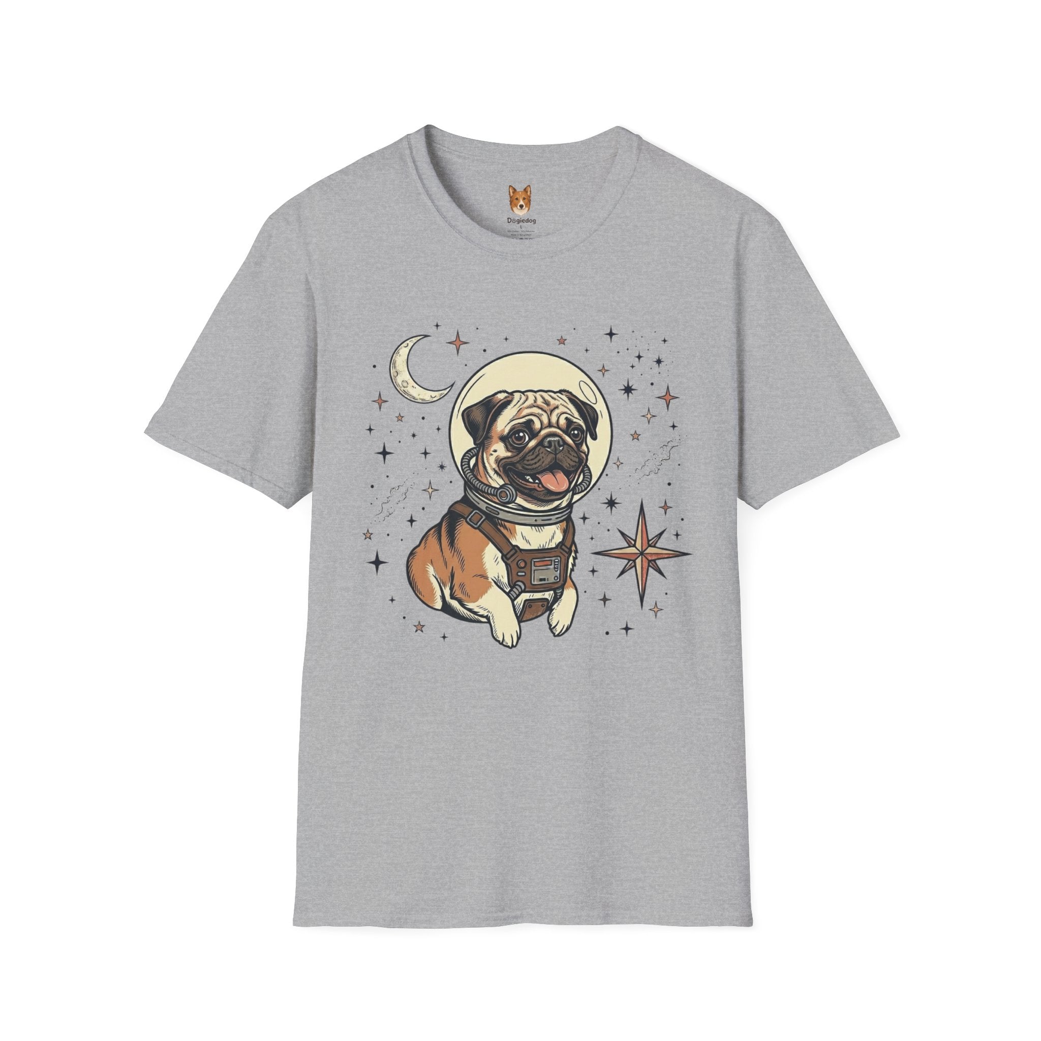 Pug x Spacedogs - T-Shirt