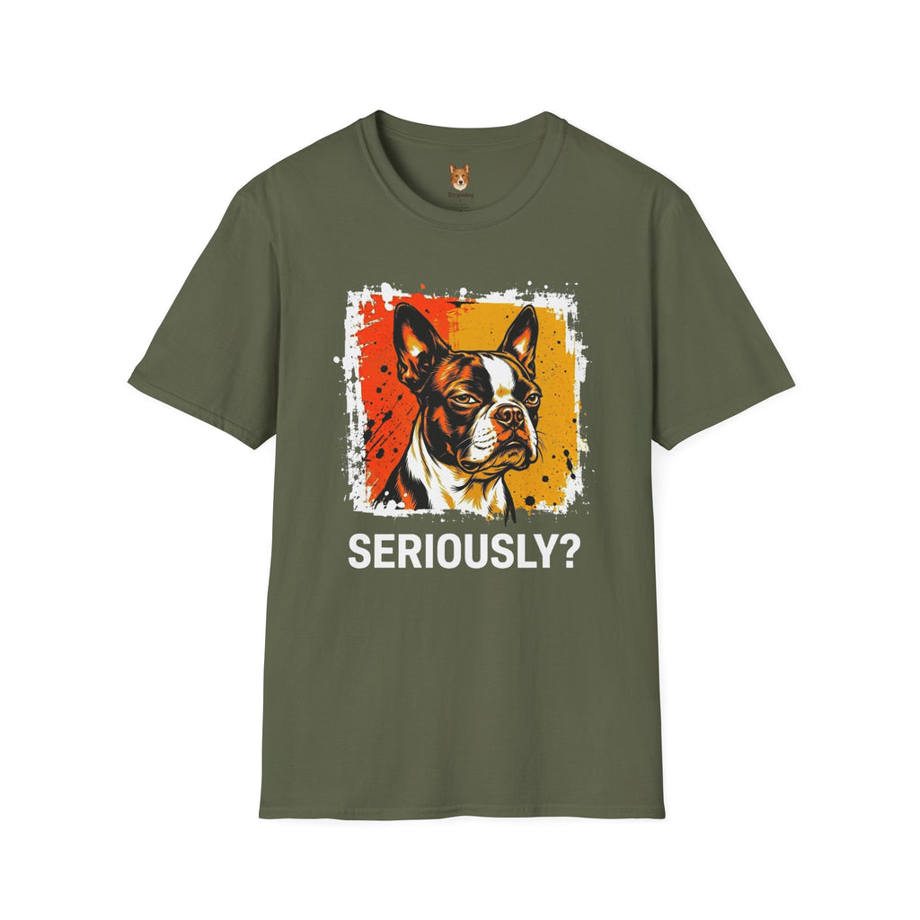 Boston Terrier x Seriously T-Shirt