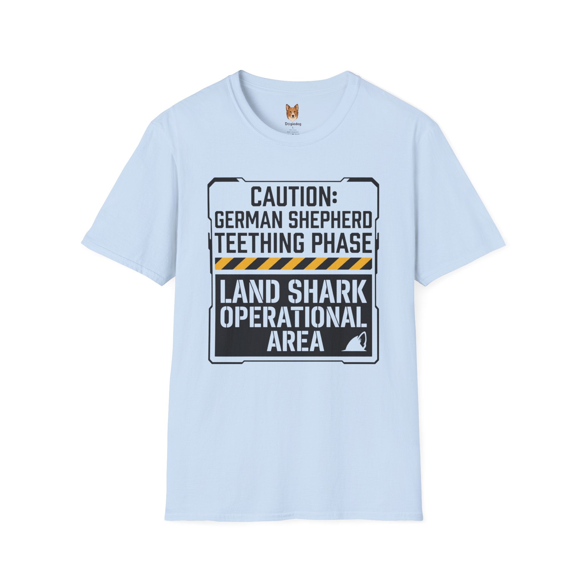 German Shepherd x Land Shark - T-Shirt