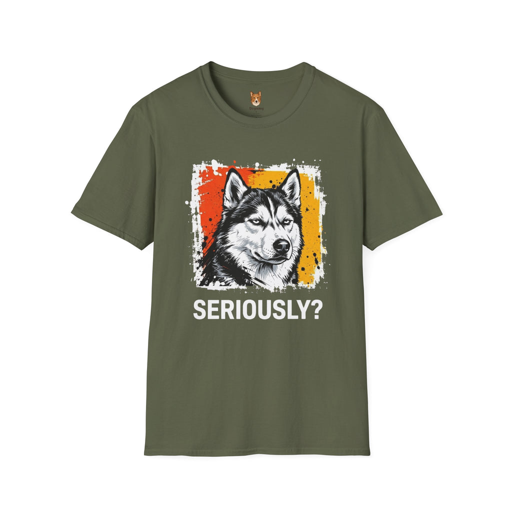 Siberian Husky x Seriously T-Shirt