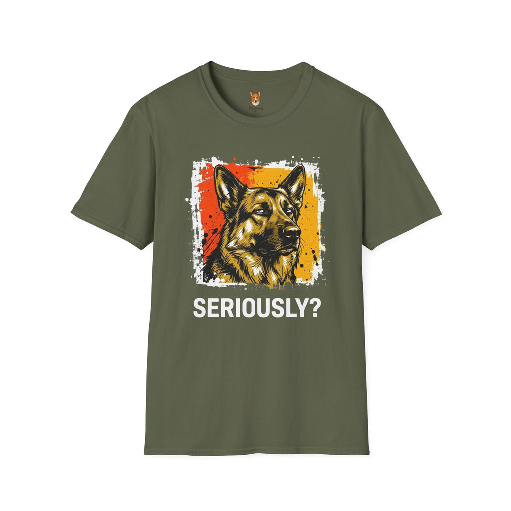 German Shepherd x Seriously T-shirt