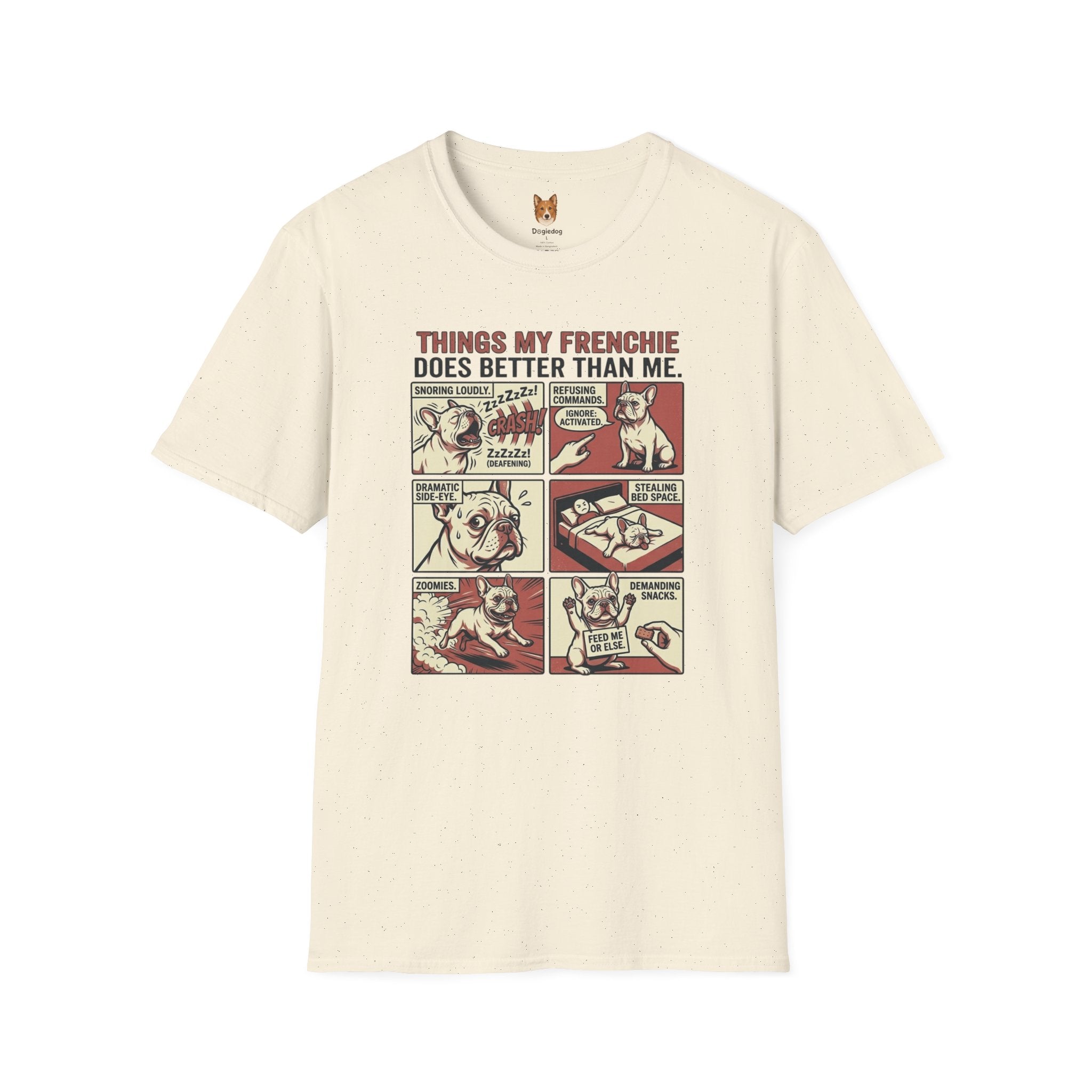 French Bulldog x Comic Strip - T-Shirt