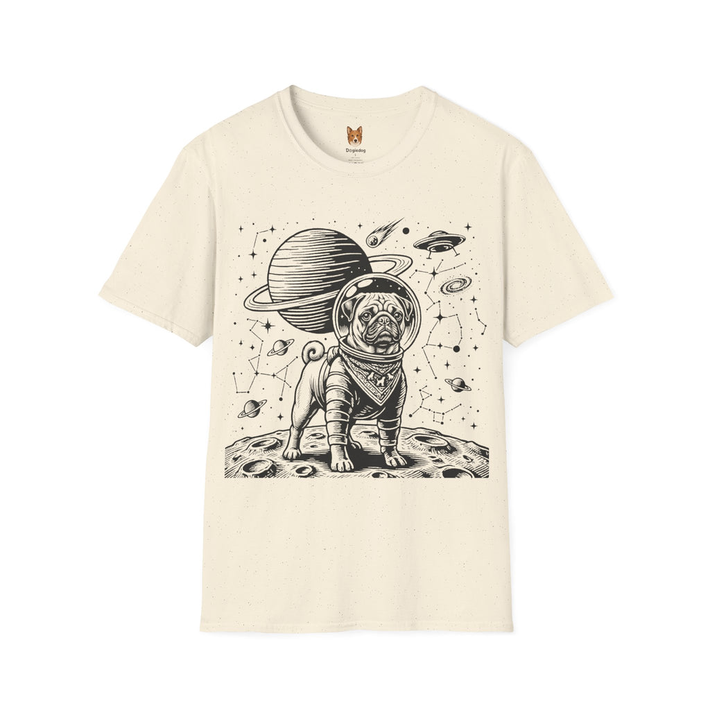 Pug x Astronaut - T-Shirt