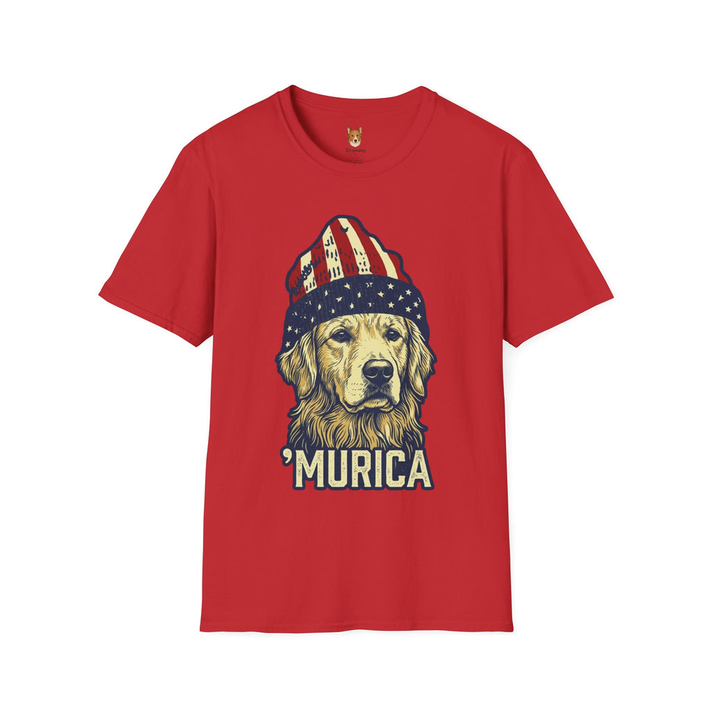 Golden Retriever x Murica - T-Shirt