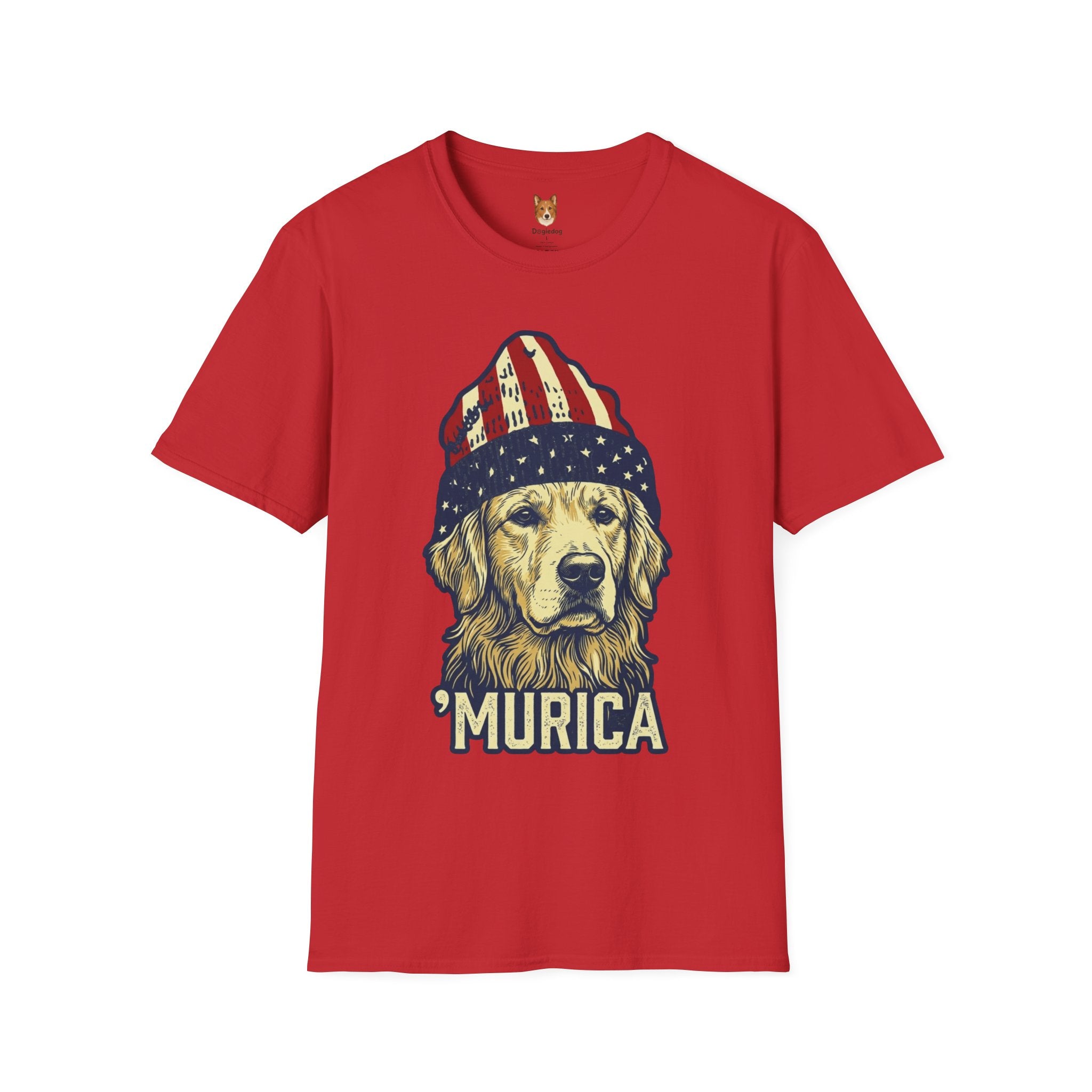 Golden Retriever x Murica - T-Shirt