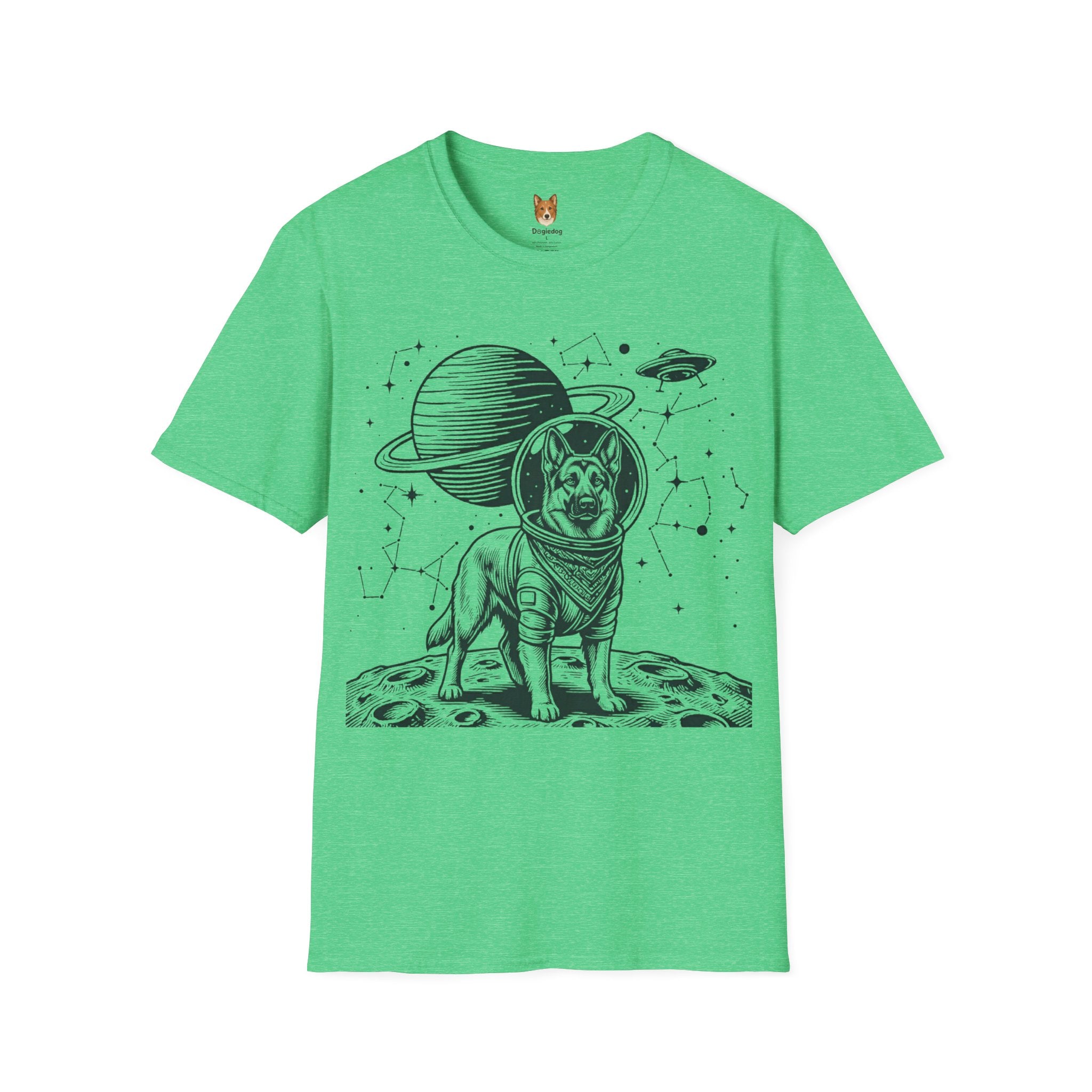 German Shepherd x Astronaut - T-Shirt