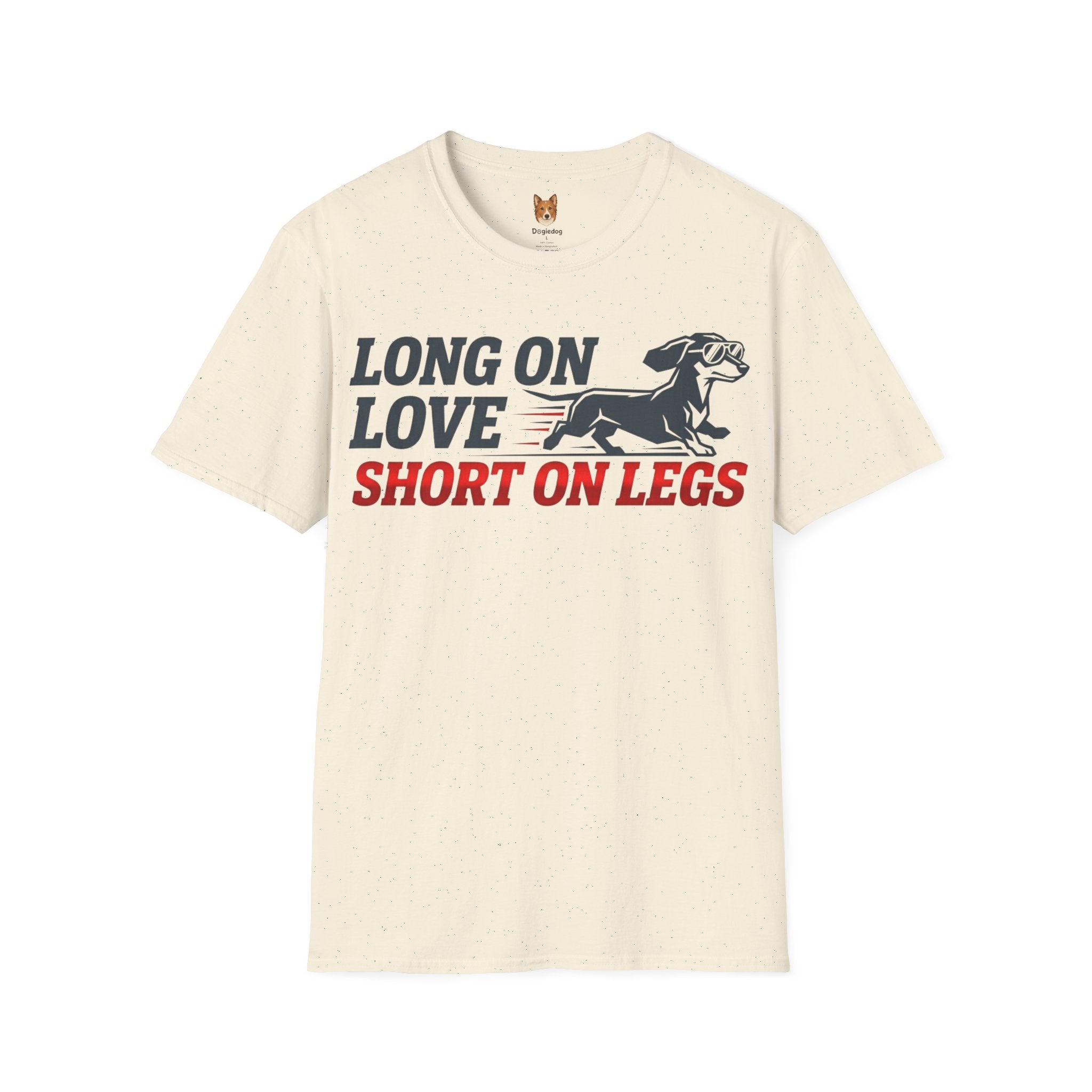 Dachshund x Long on Love, Short on Legs - T-Shirt