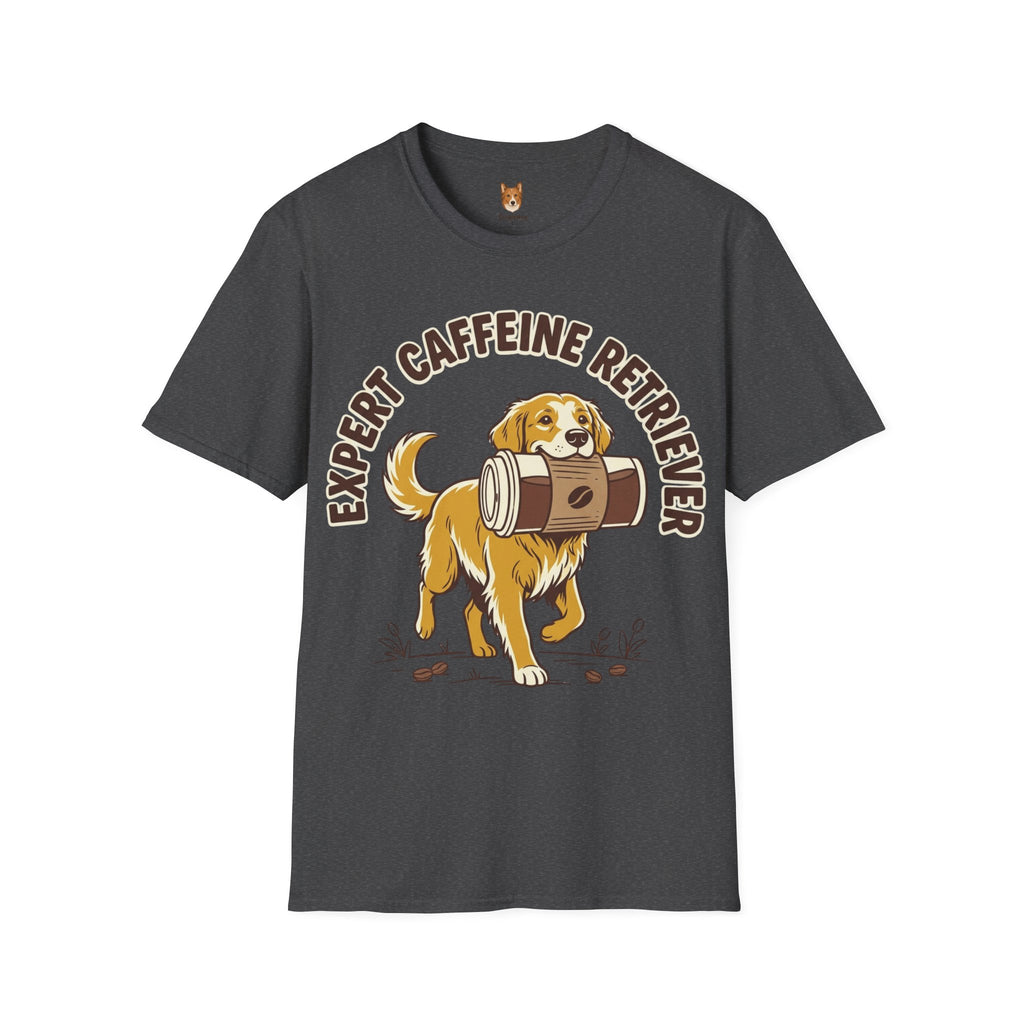 Golden Retriever x Caffeine Retriever - T-Shirt