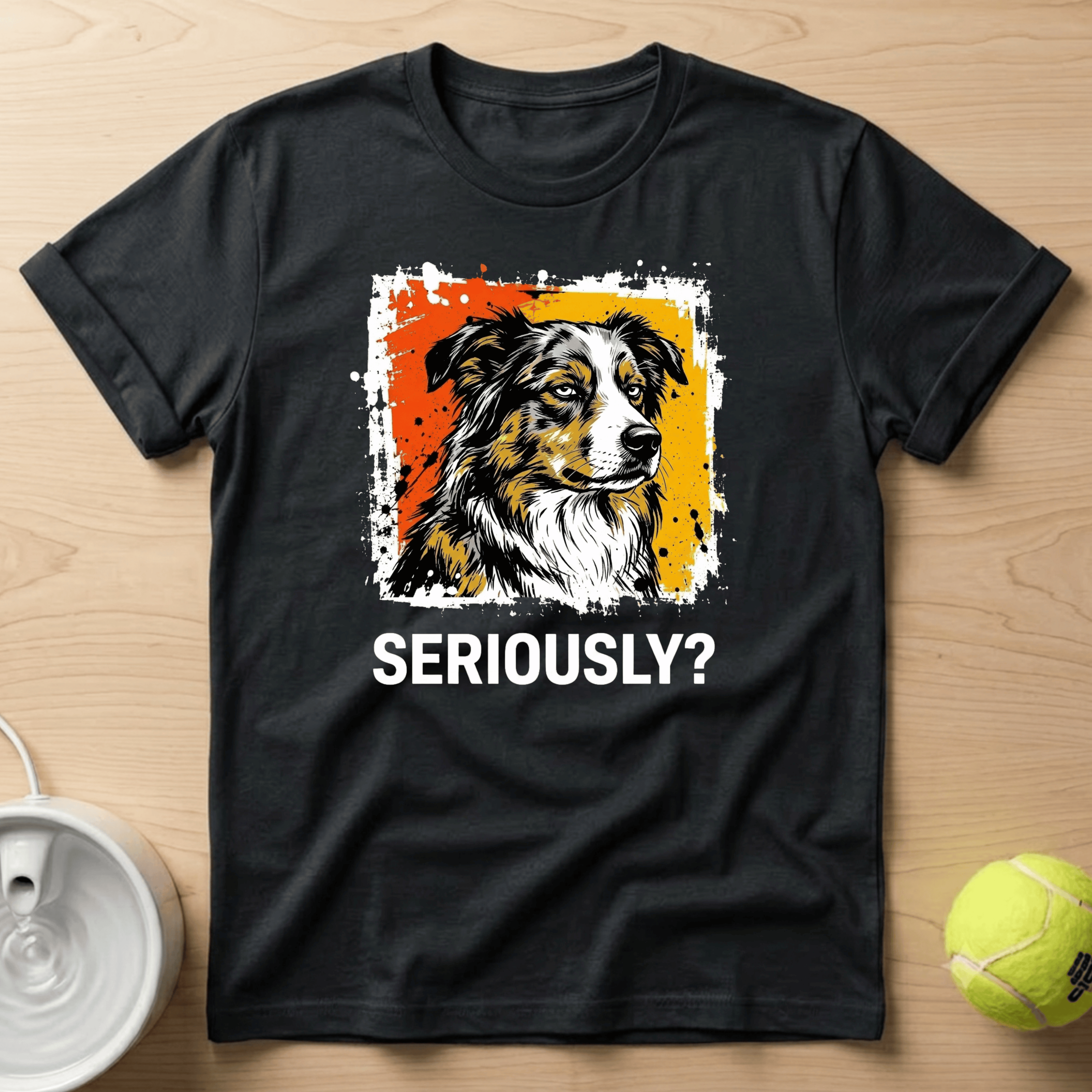 Australian Shepherd x Seriously T-Shirt