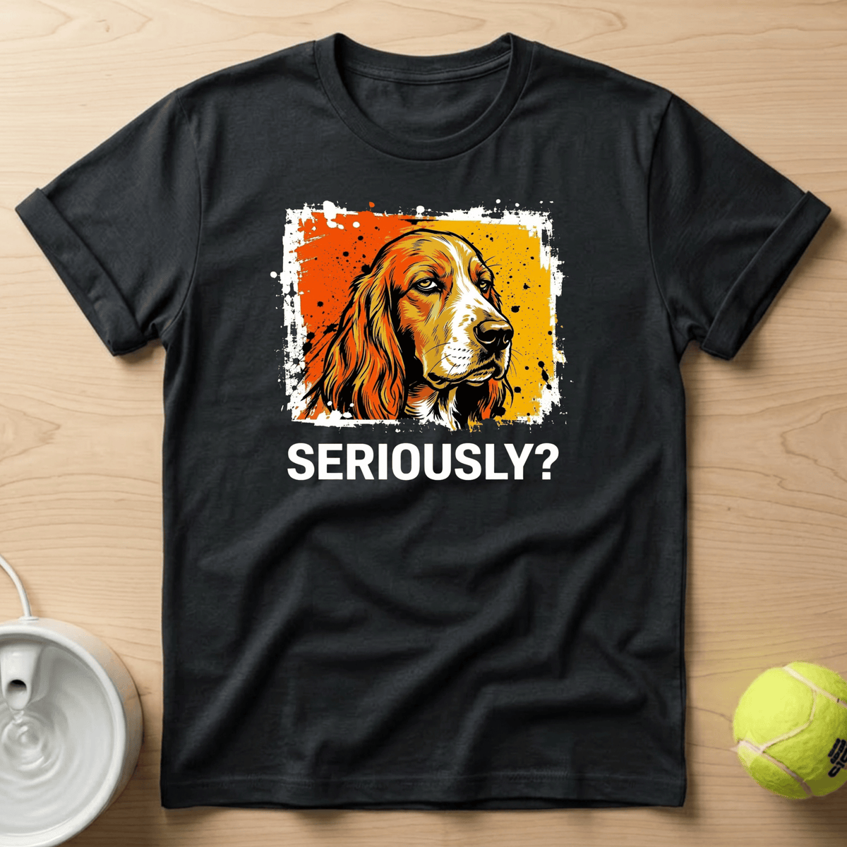 English Cocker Spaniel x Seriously T-Shirt