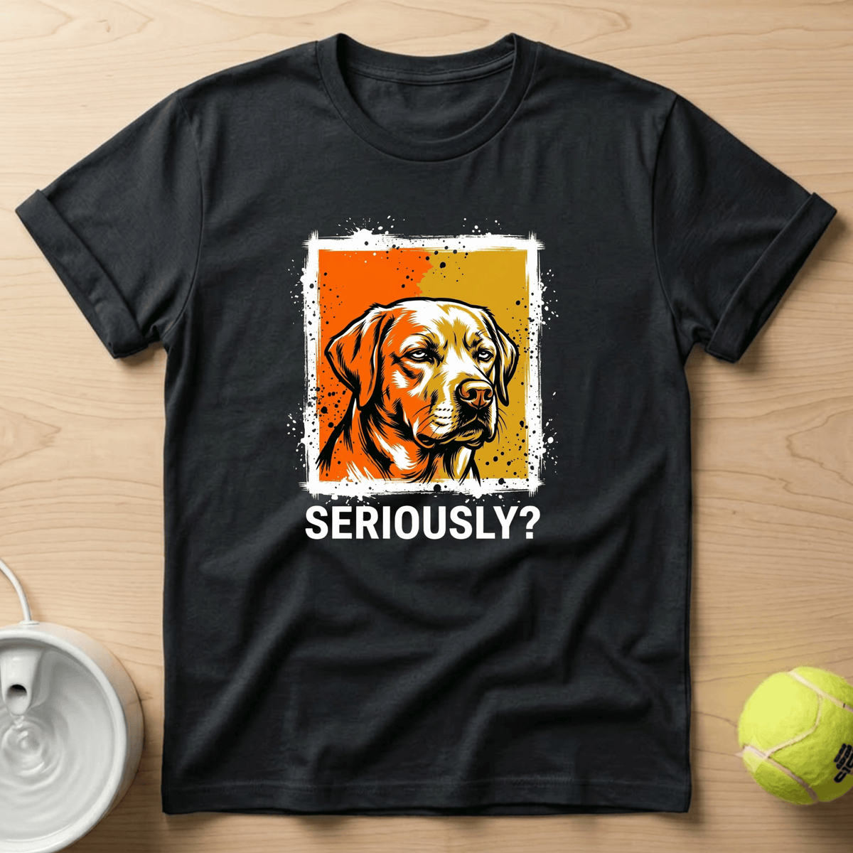 Labrador Retriever x Seriously T-shirt