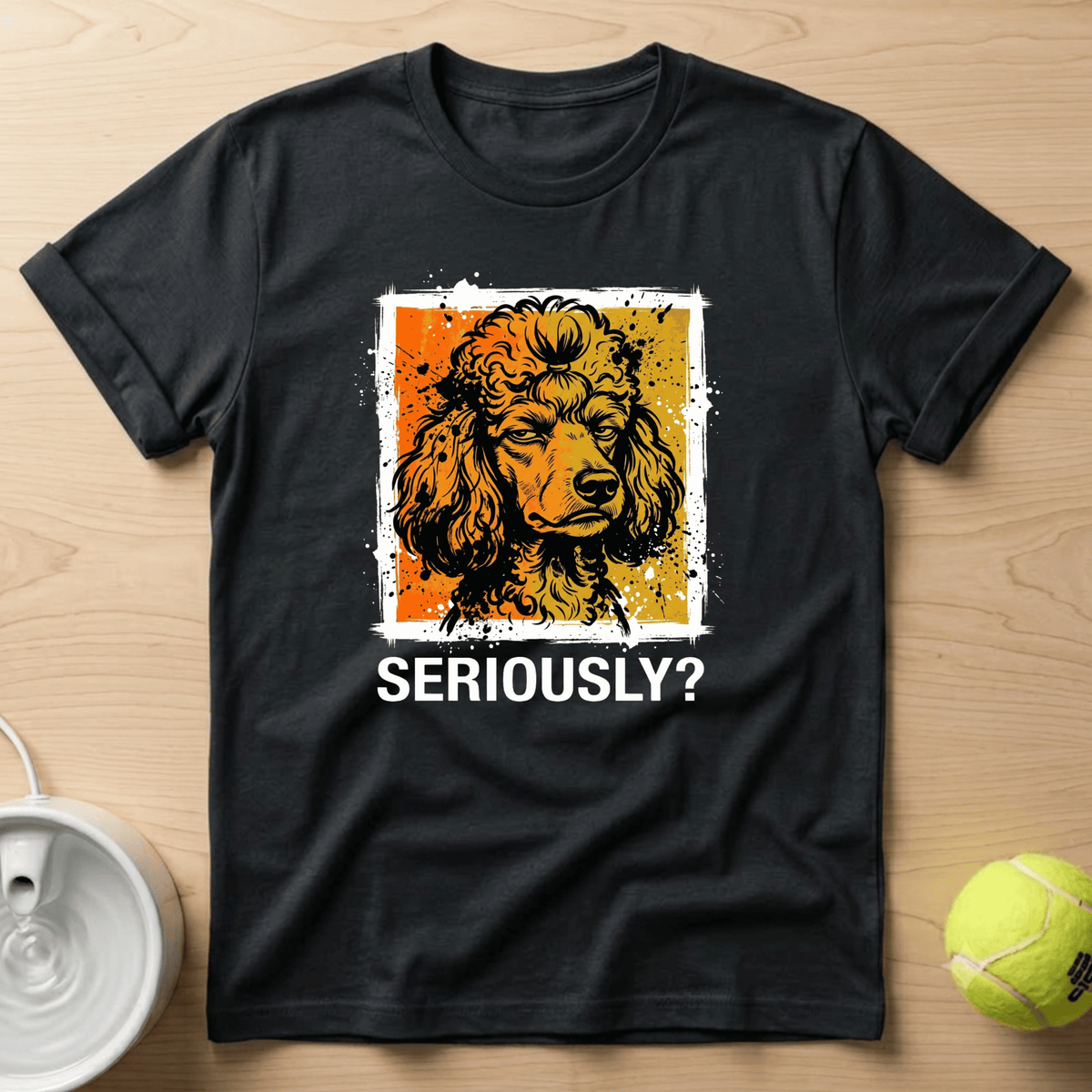 Poodle x Seriously T-shirt