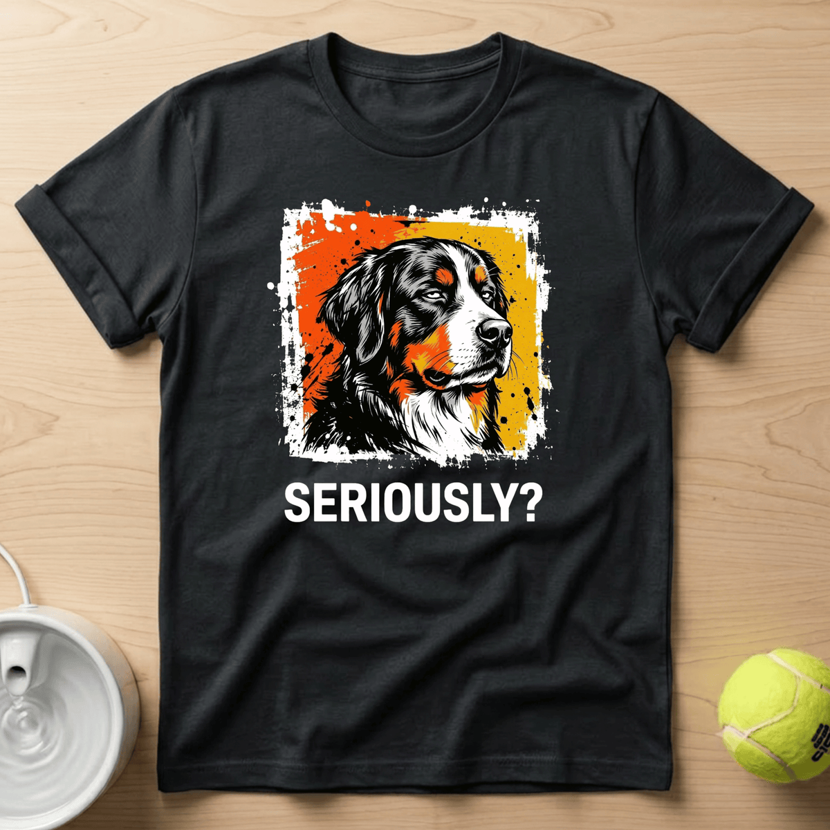 Bernese Mountain Dog x Seriously T-Shirt