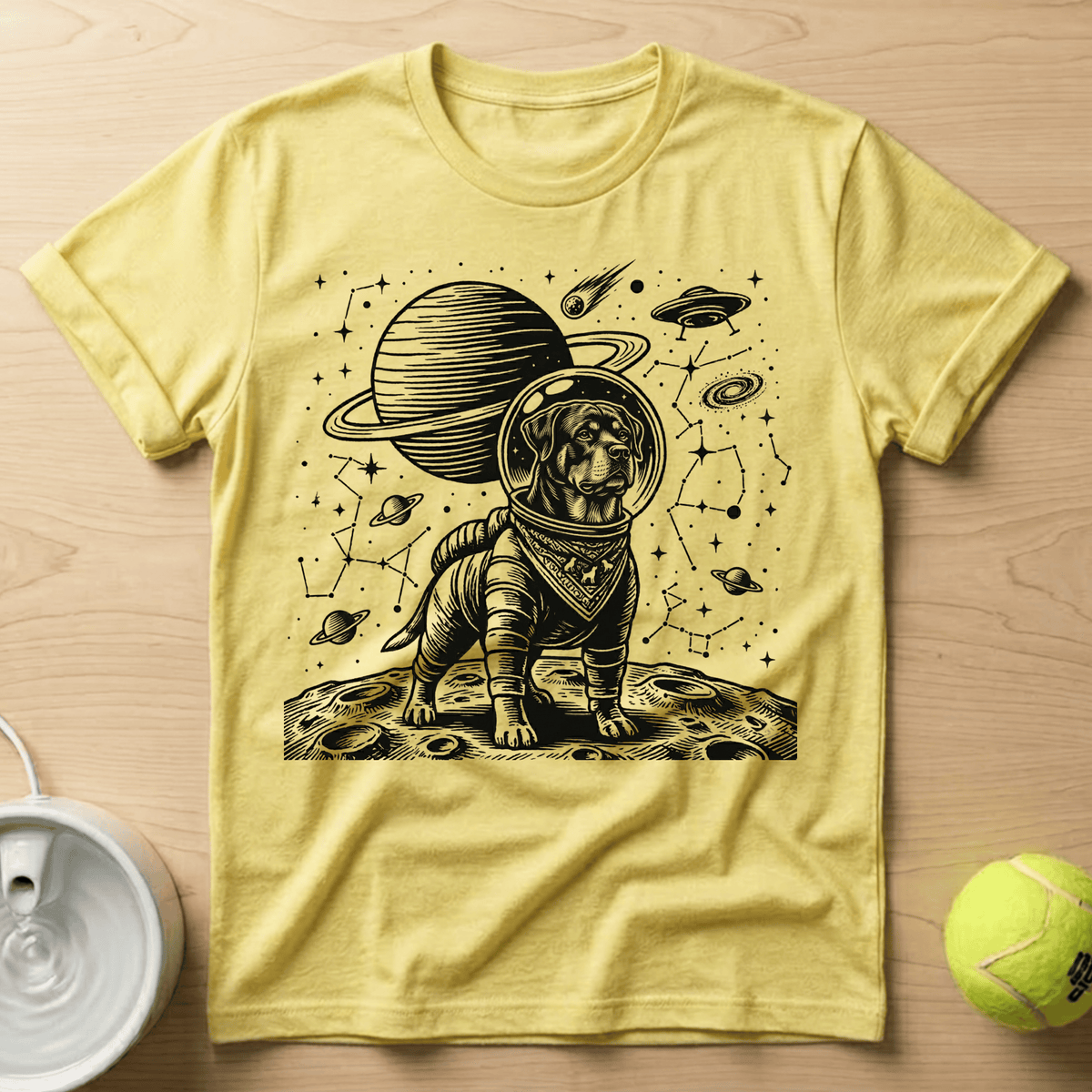 Rottweiler x Astronaut - T-Shirt