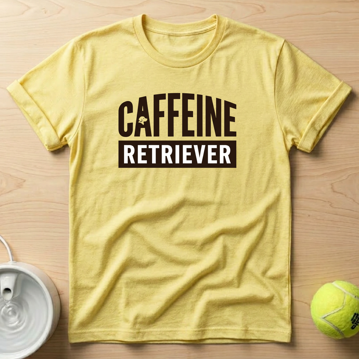 Golden Retriever x Coffee Retriever - T-Shirt