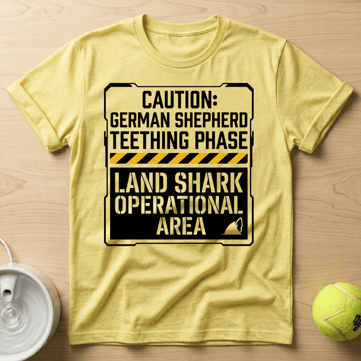 German Shepherd x Land Shark - T-Shirt