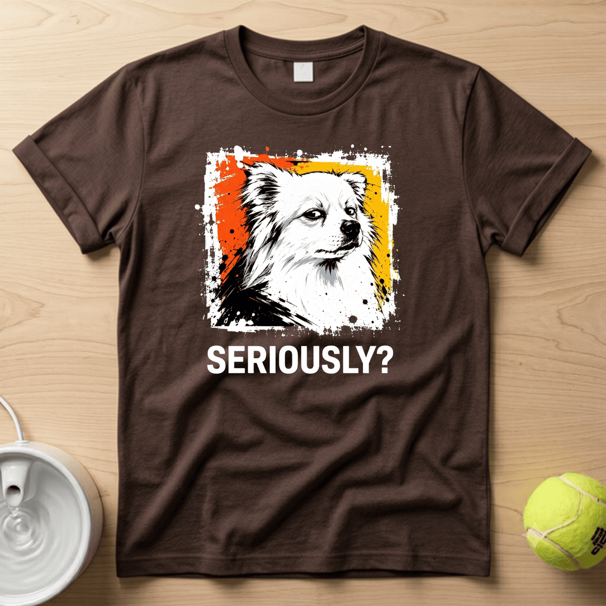 Japanese Spitz x Seriously T-shirt
