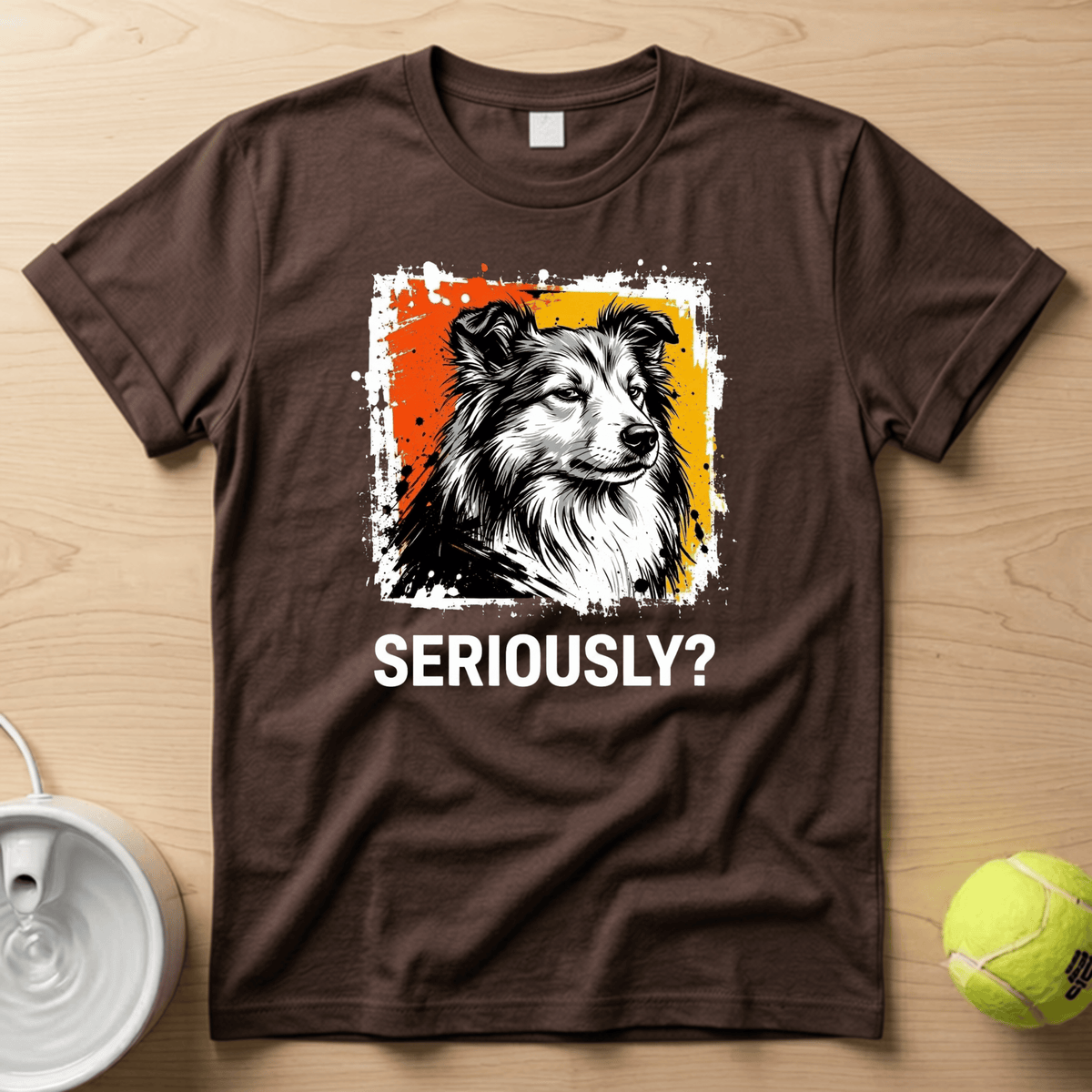 Shetland Sheepdog x Seriously T-Shirt