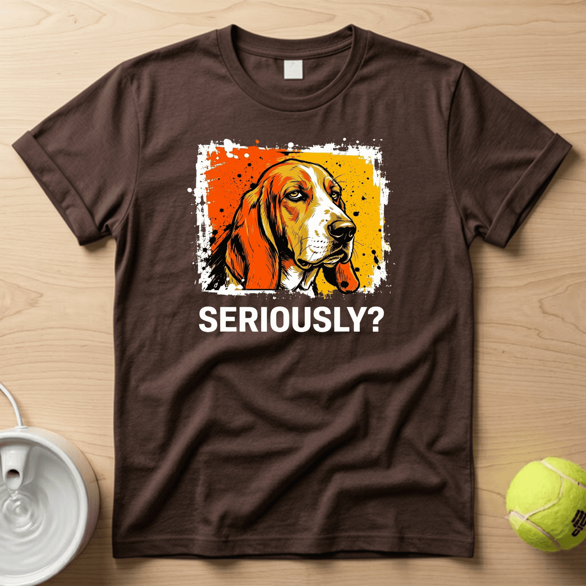 Basset Hound x Seriously T-Shirt