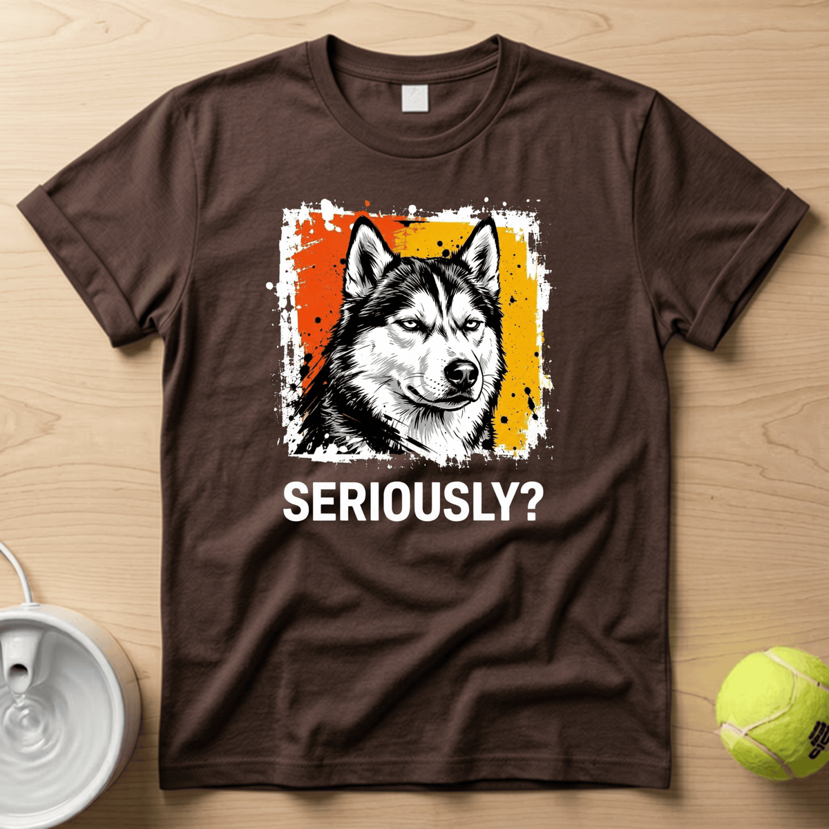 Siberian Husky x Seriously T-Shirt