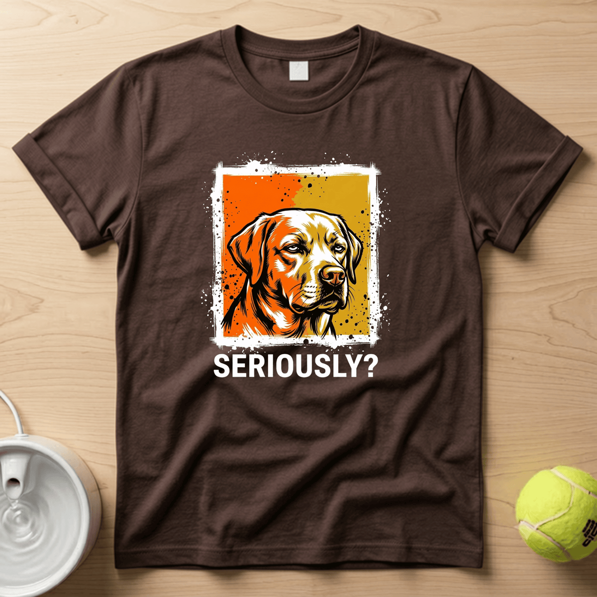 Labrador Retriever x Seriously T-shirt
