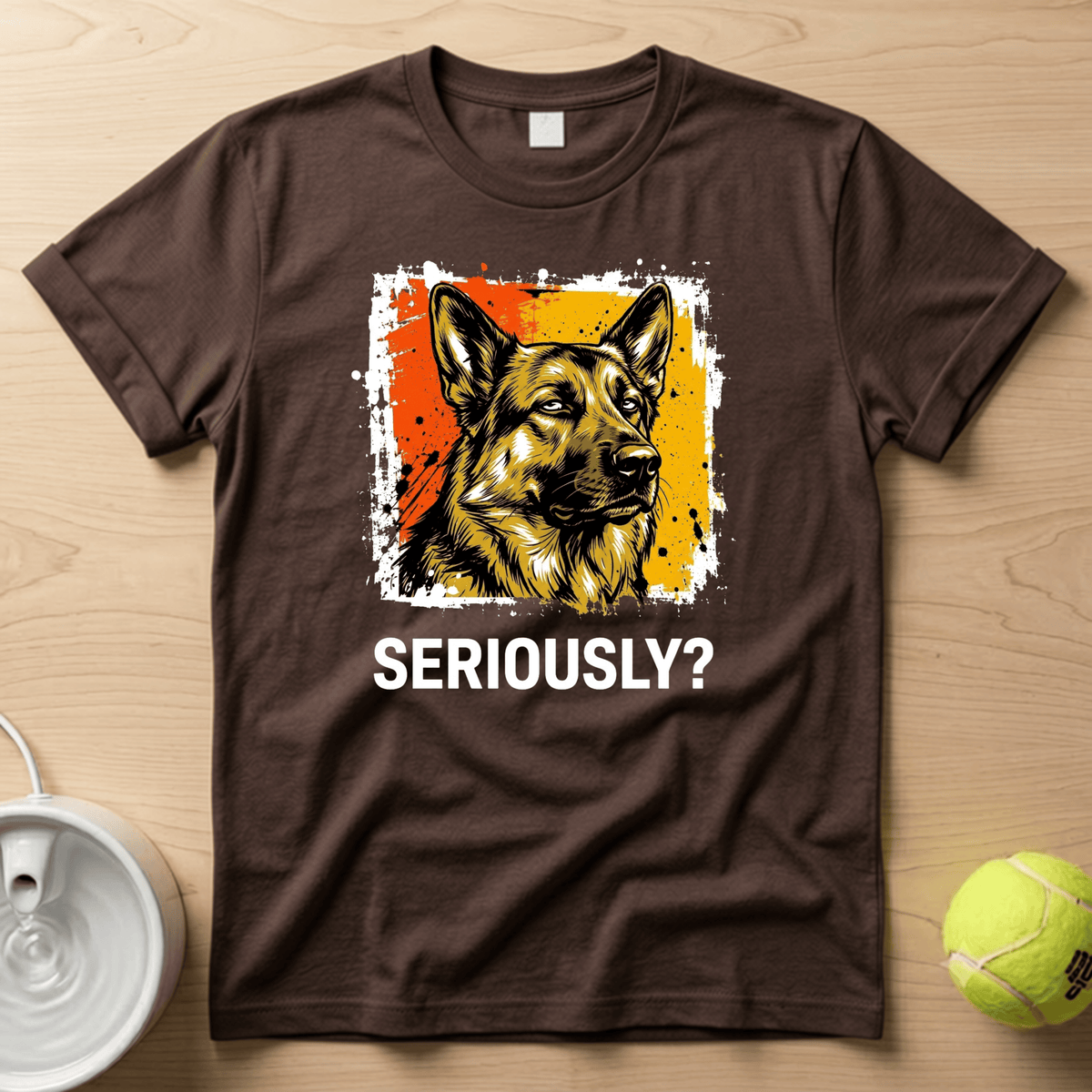 German Shepherd x Seriously T-shirt
