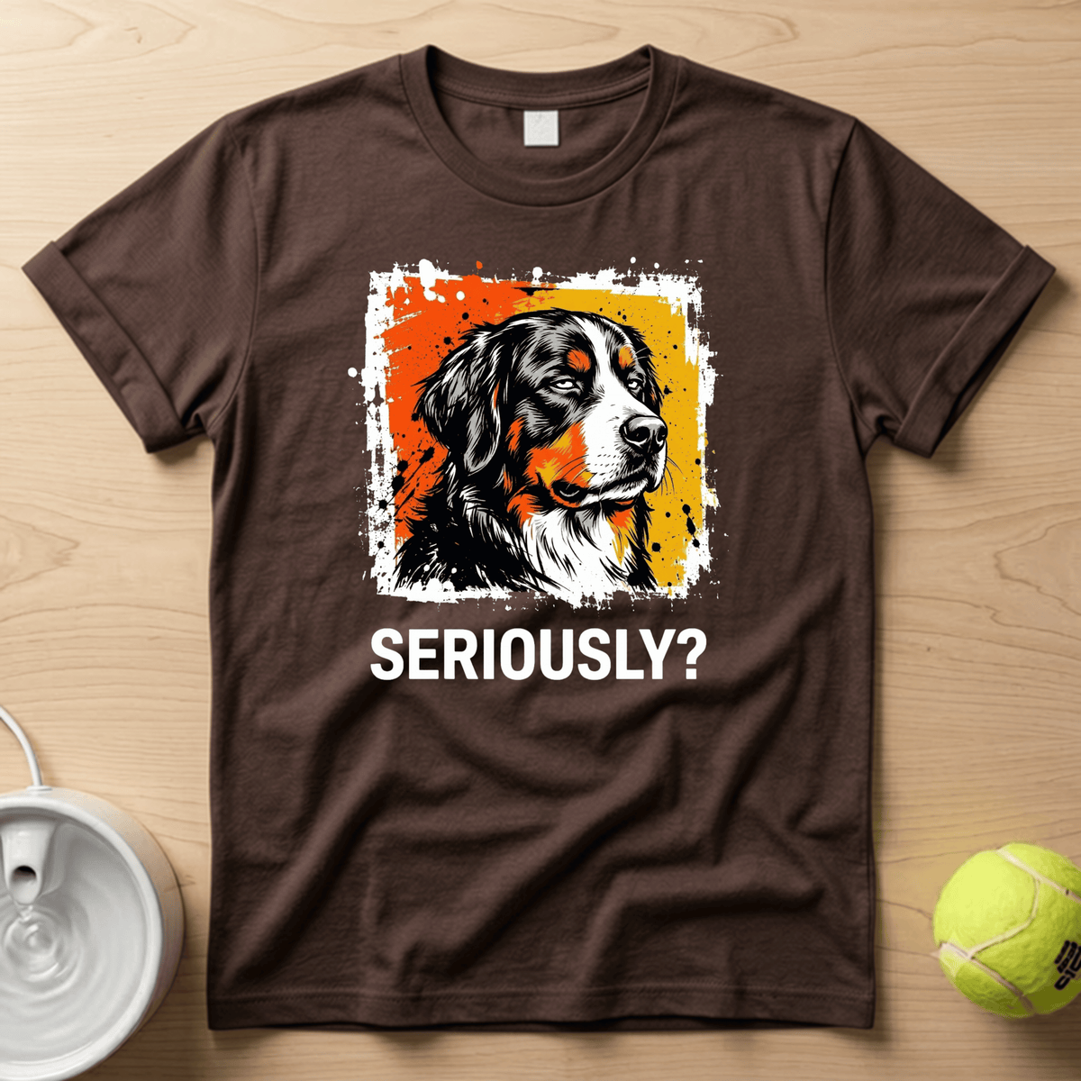 Bernese Mountain Dog x Seriously T-Shirt