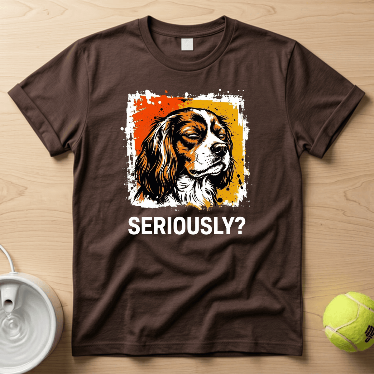 Cavalier King Charles Spaniel x Seriously T-Shirt