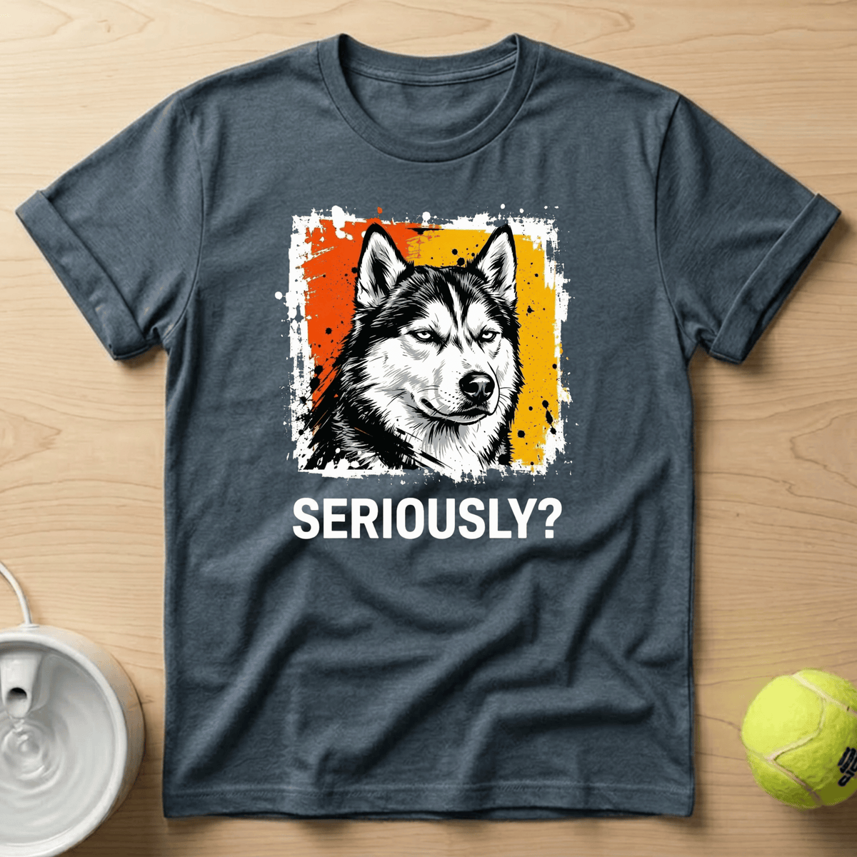 Siberian Husky x Seriously T-Shirt