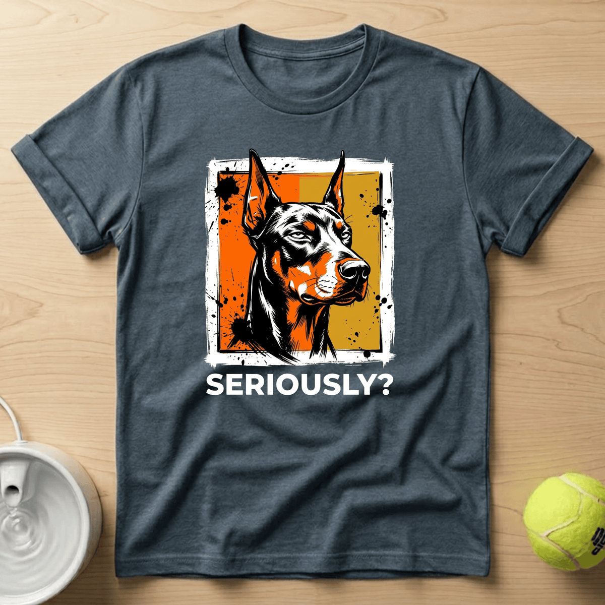 Doberman Pinscher x Seriously T-Shirt