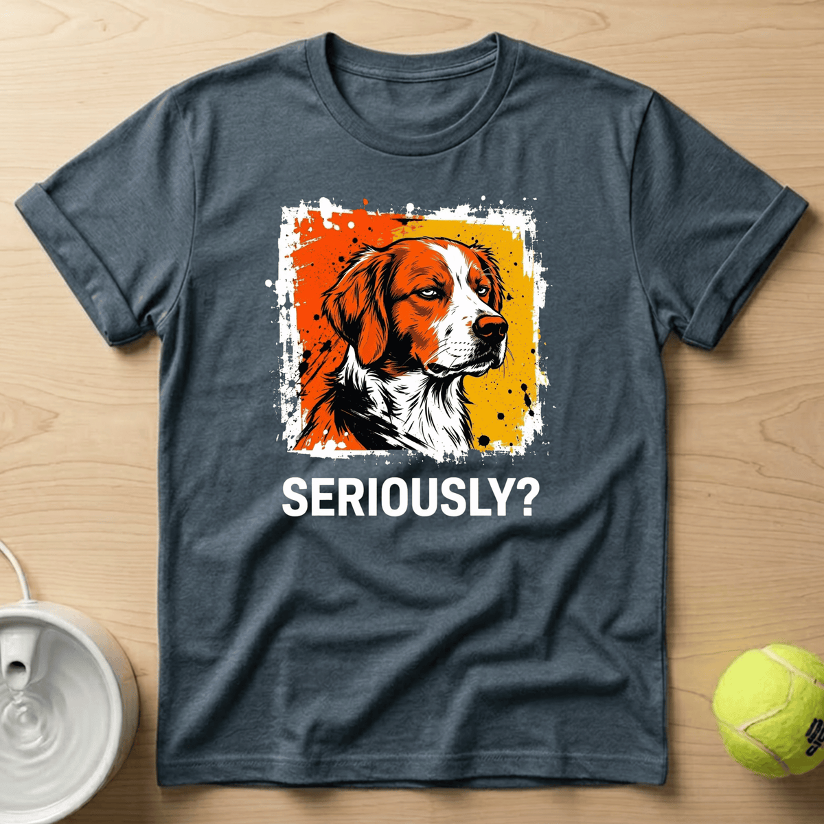Brittany Spaniel x Seriously T-Shirt
